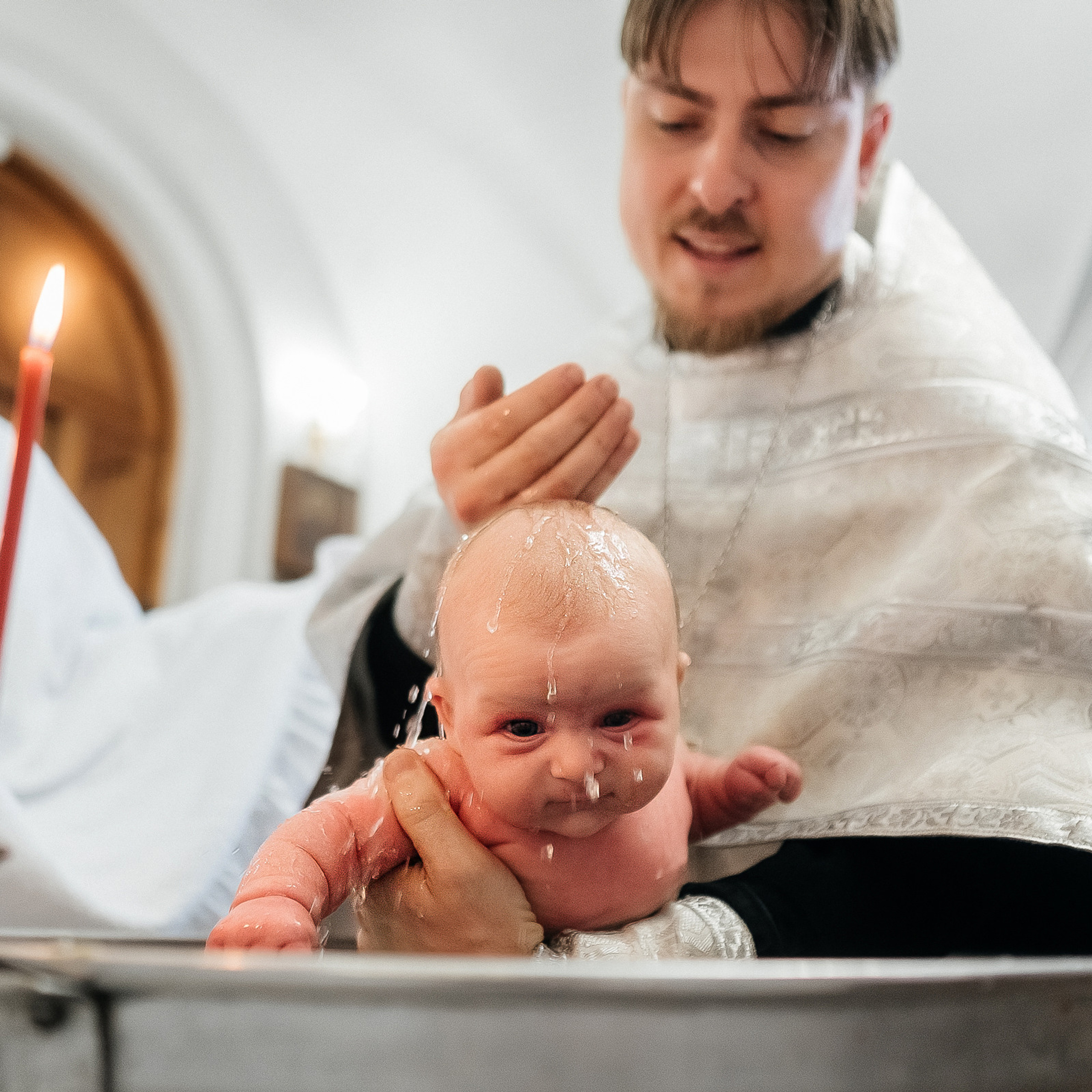 Таинство Крещения Софии