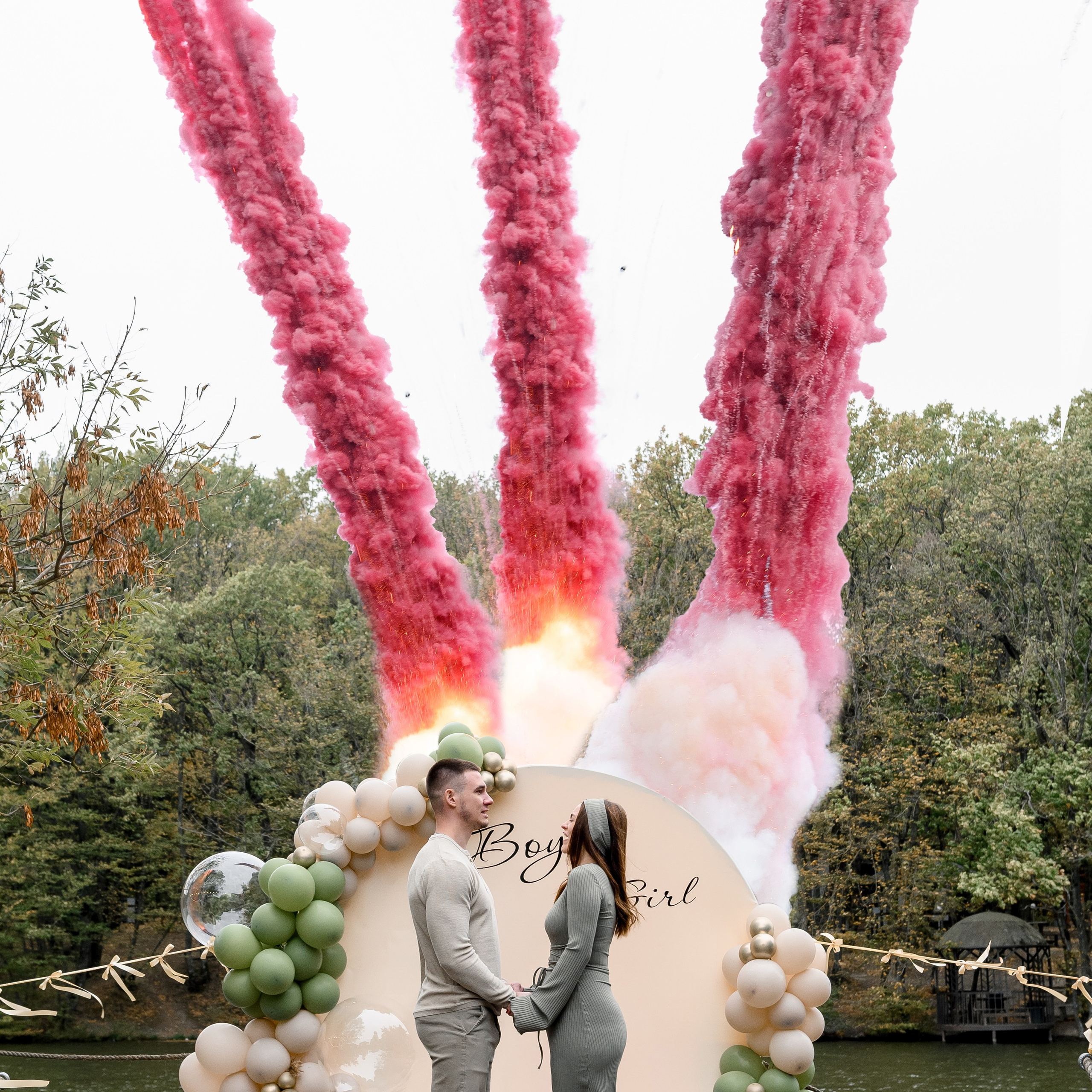 Гендер Пати на озере