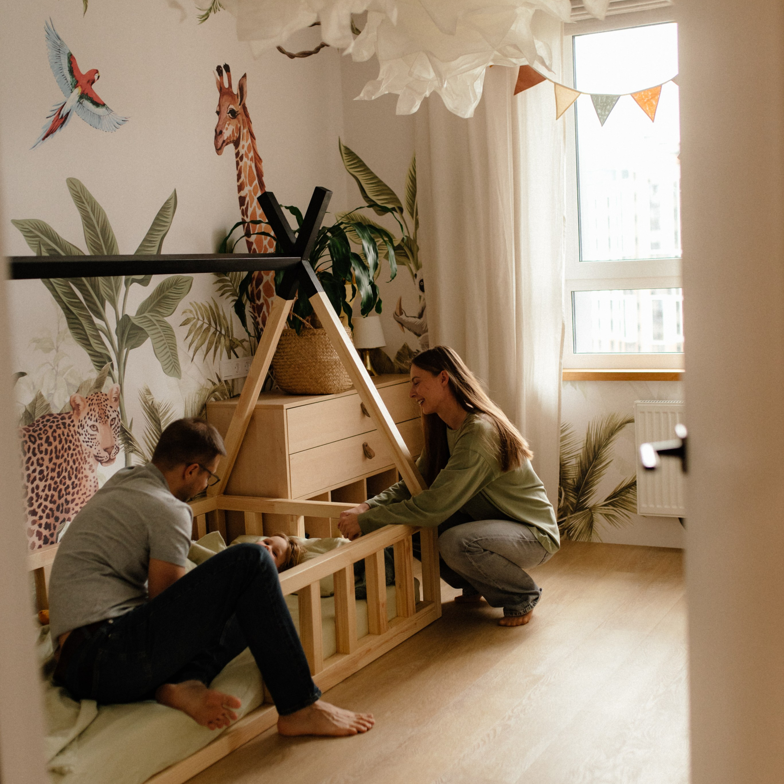 Мирославе 3 годика. Домашний праздник.