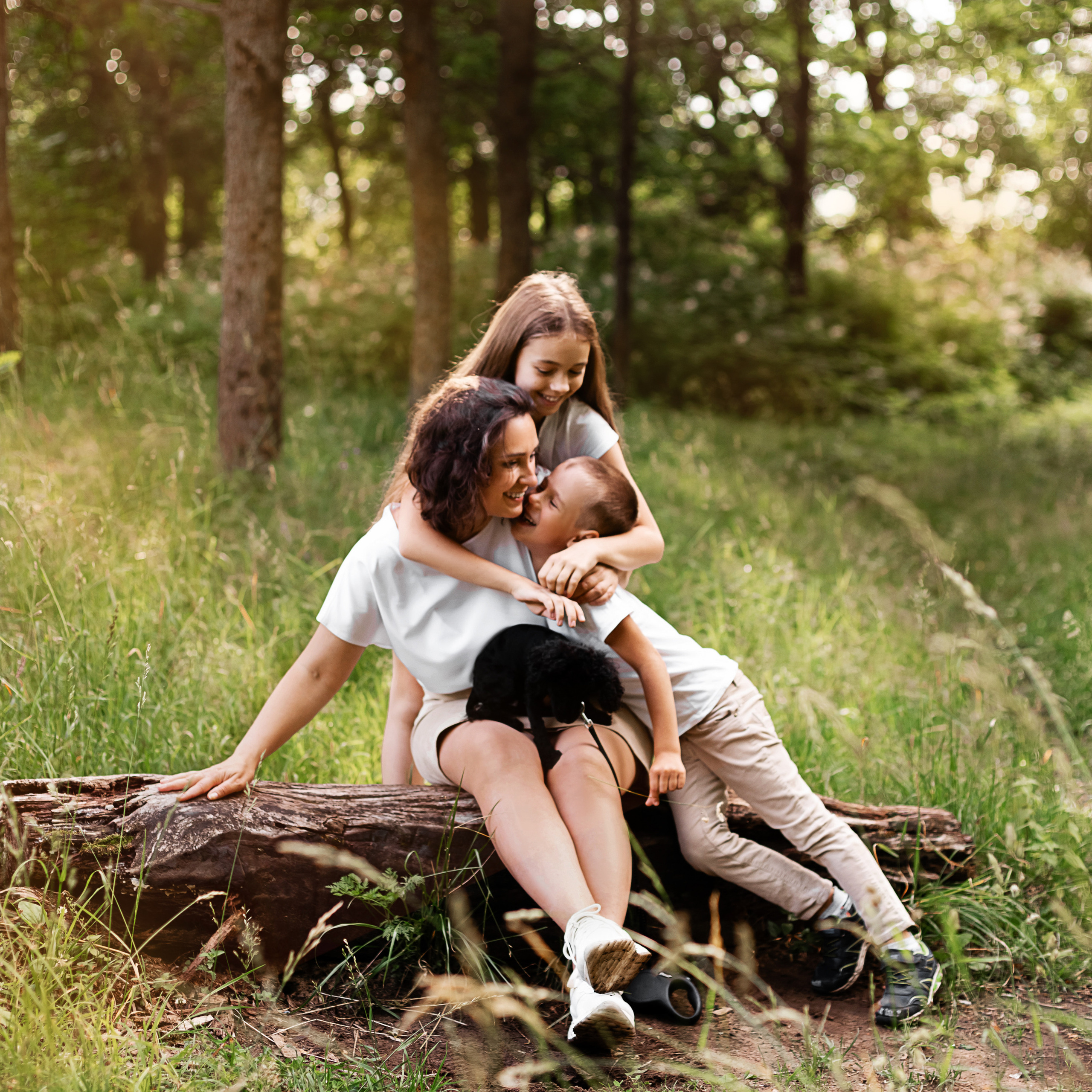 Елена, Анюта и Владимир