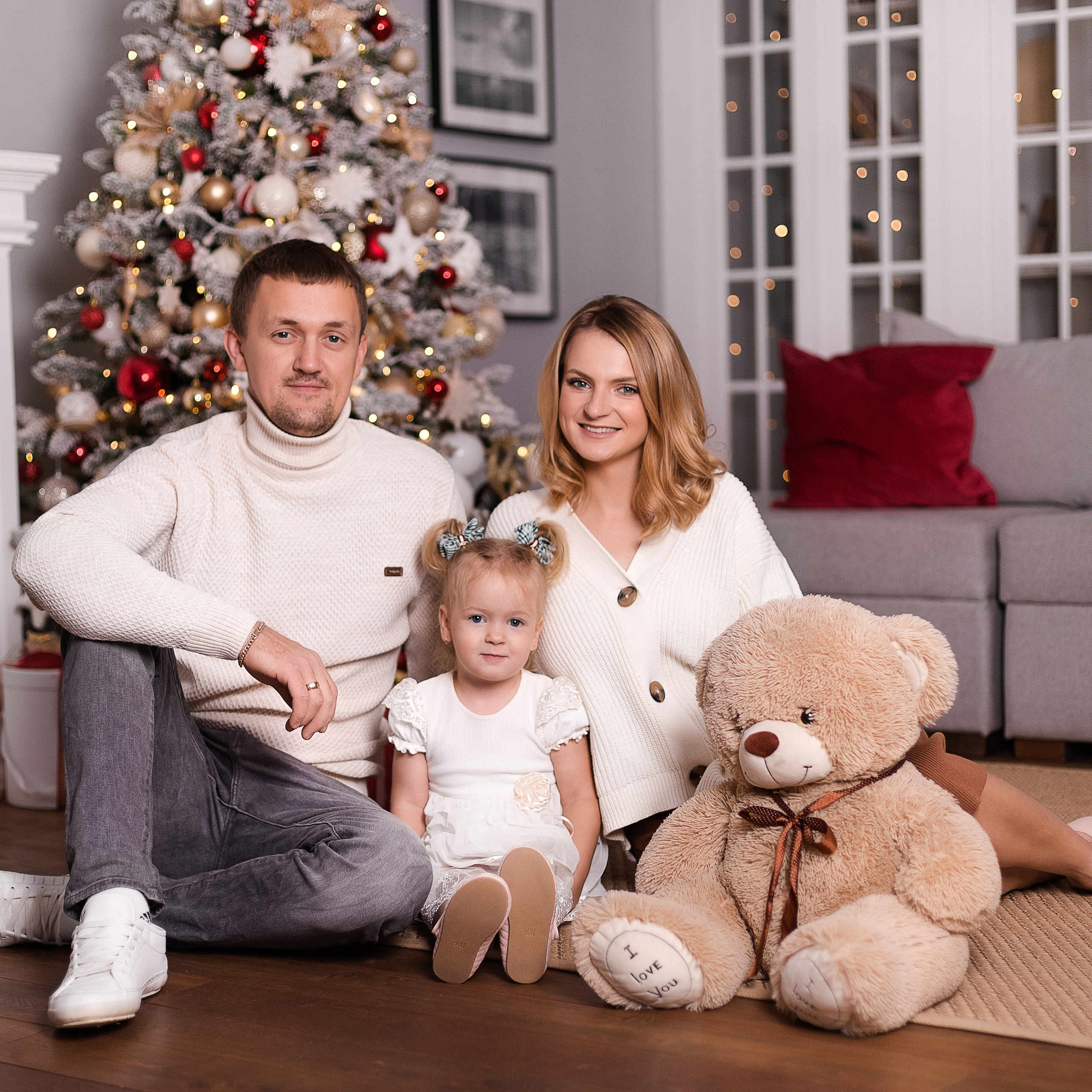 Анна, Дмитрий и Полина