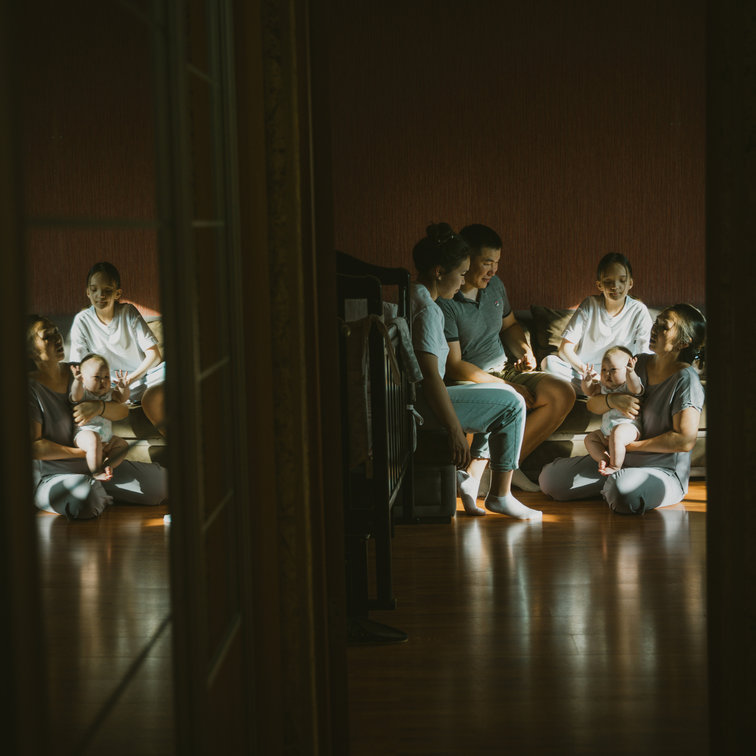 Лыгжима, Цырен, Алина и Женя