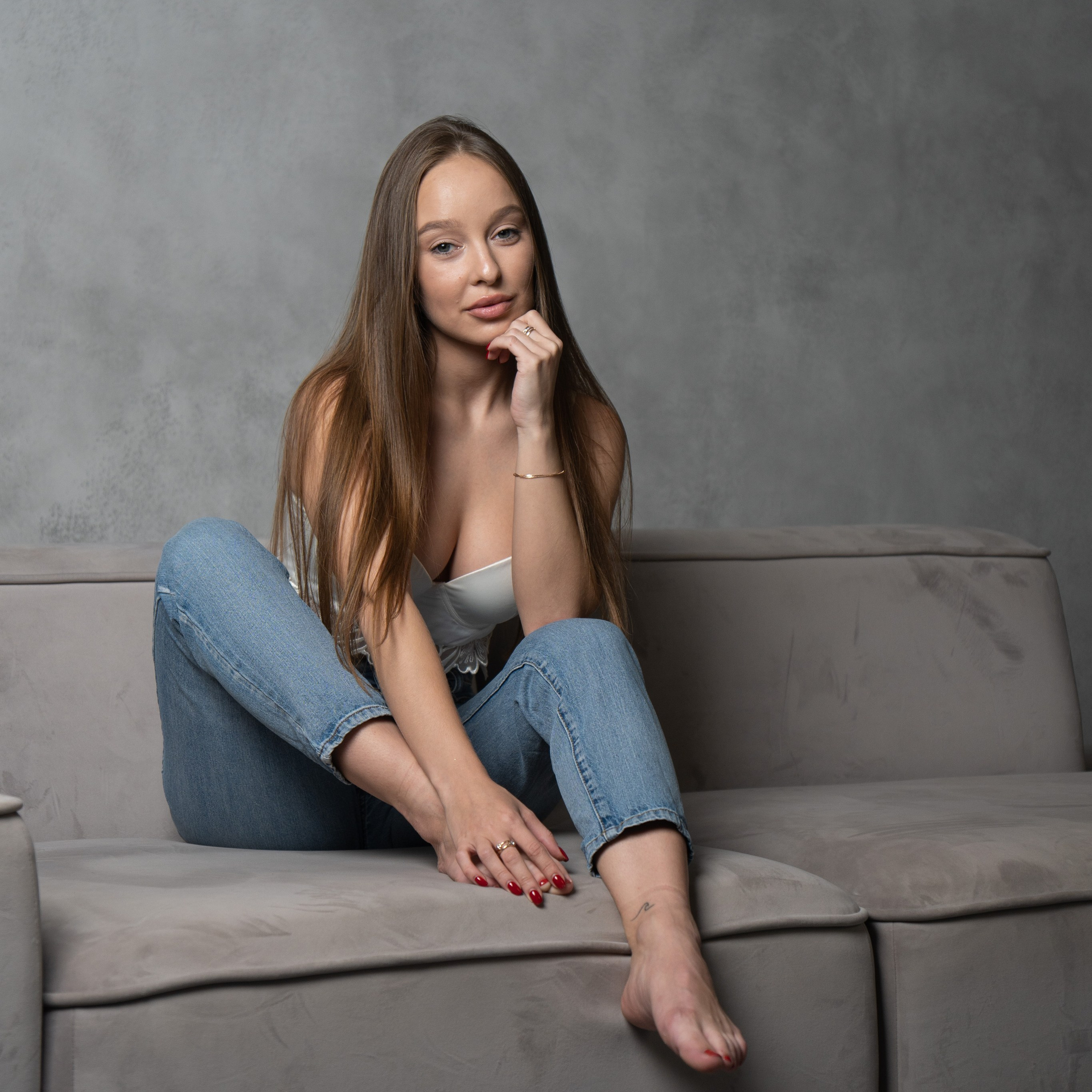 Фотосессия Марии в студии