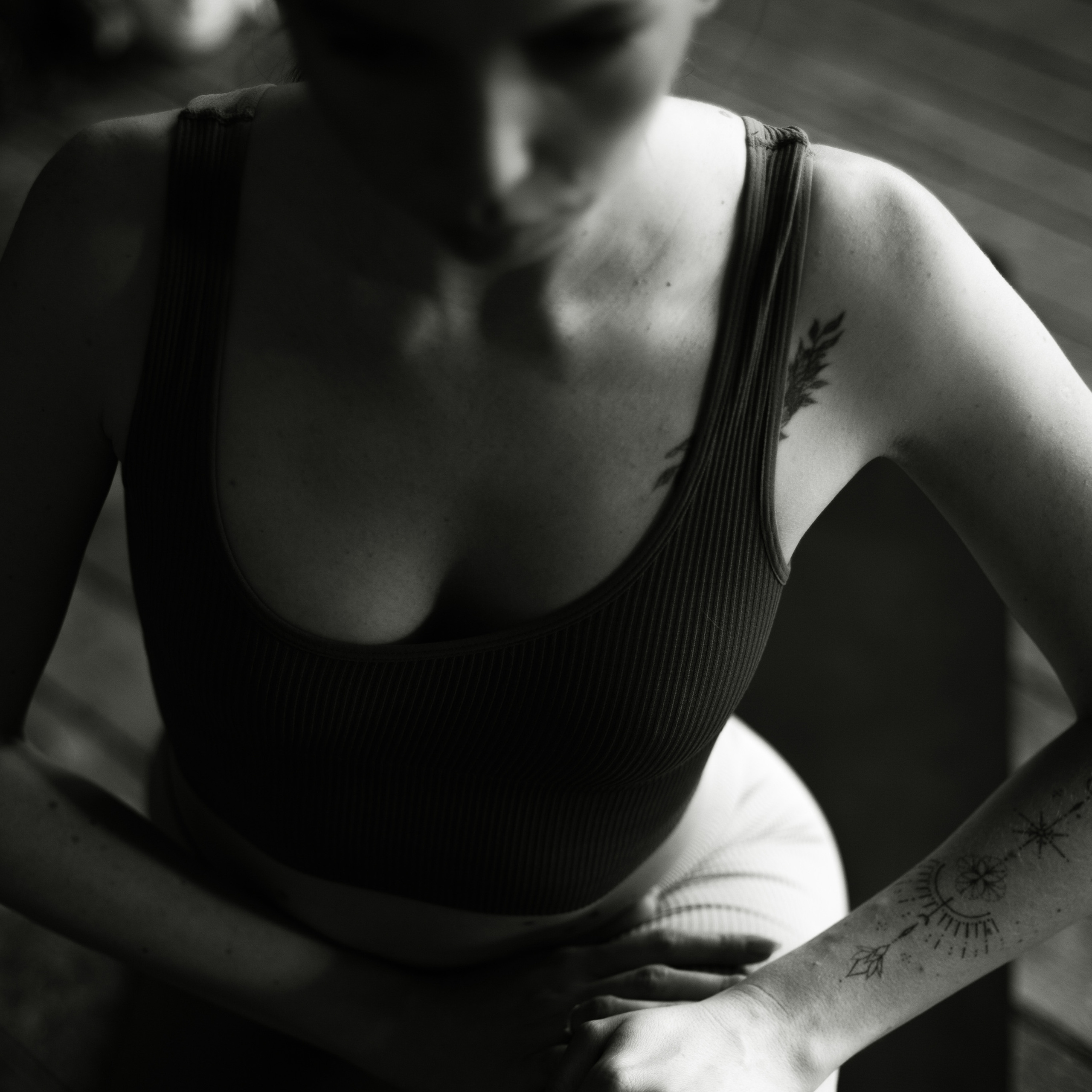 Юля йога-практик. Художественный фотограф Екатерина Серова