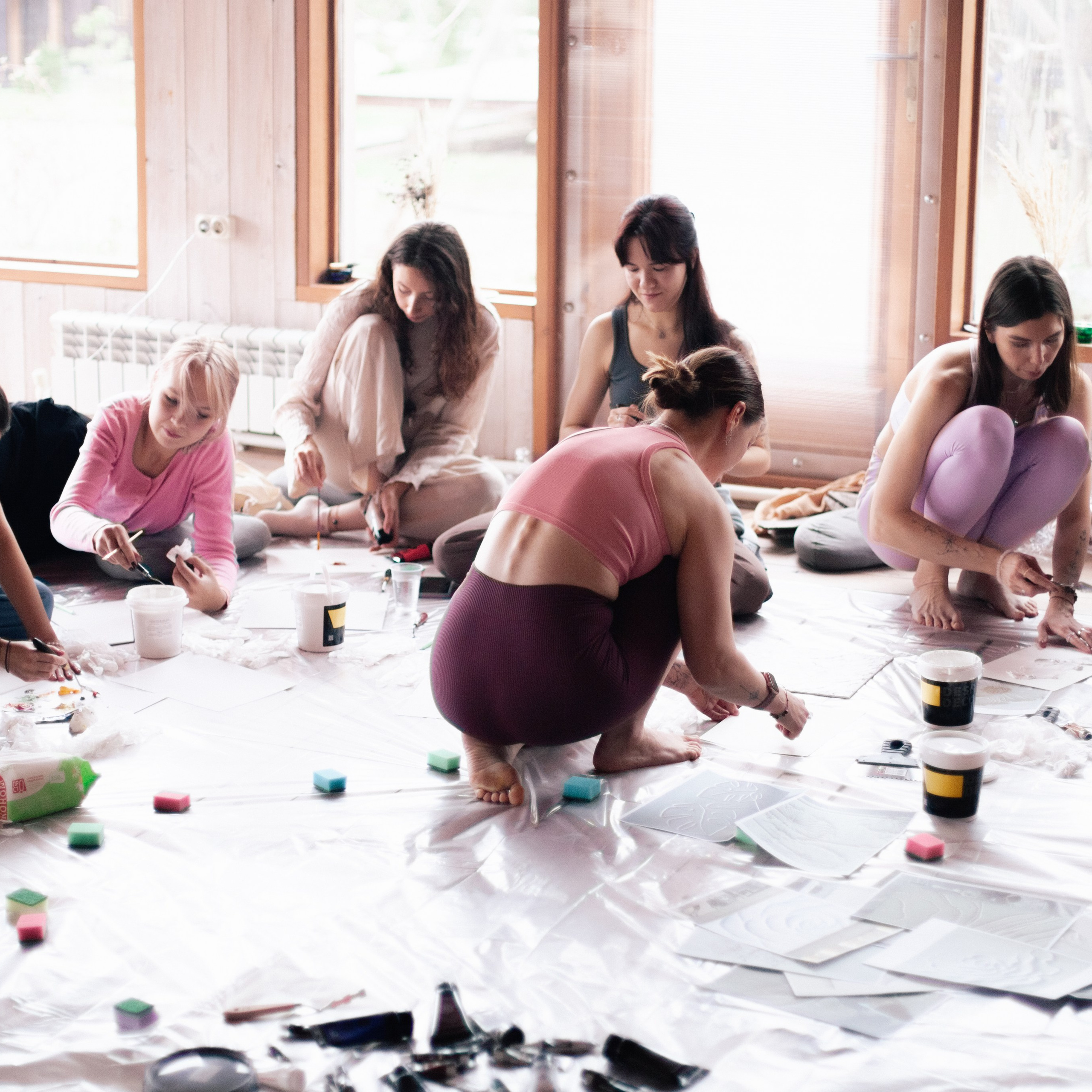 Deep Yoga Weekend Retreat November. Художественный фотограф Екатерина Серова