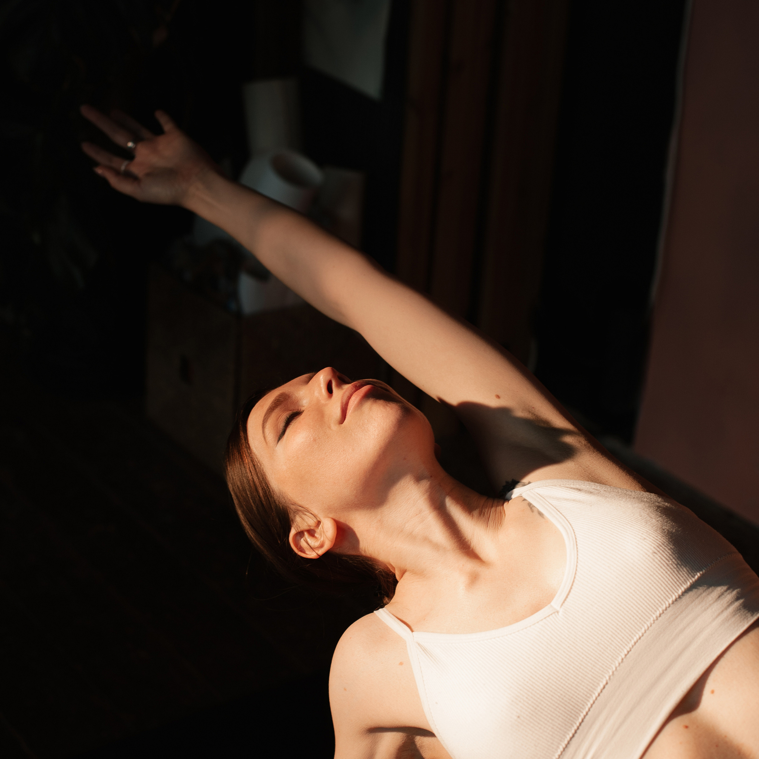 Юля йога-практик. Художественный фотограф Екатерина Серова