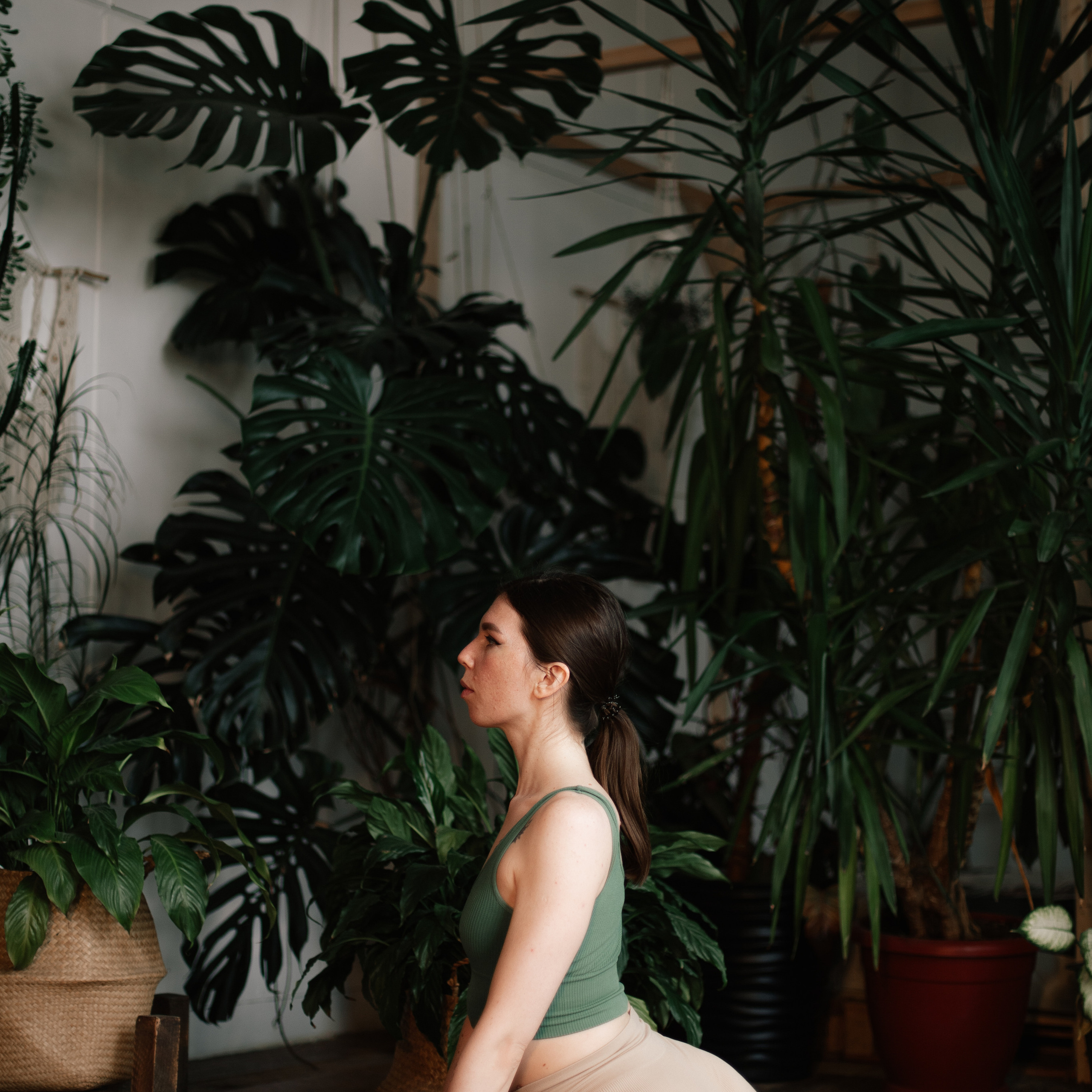 Юля йога-практик. Художественный фотограф Екатерина Серова