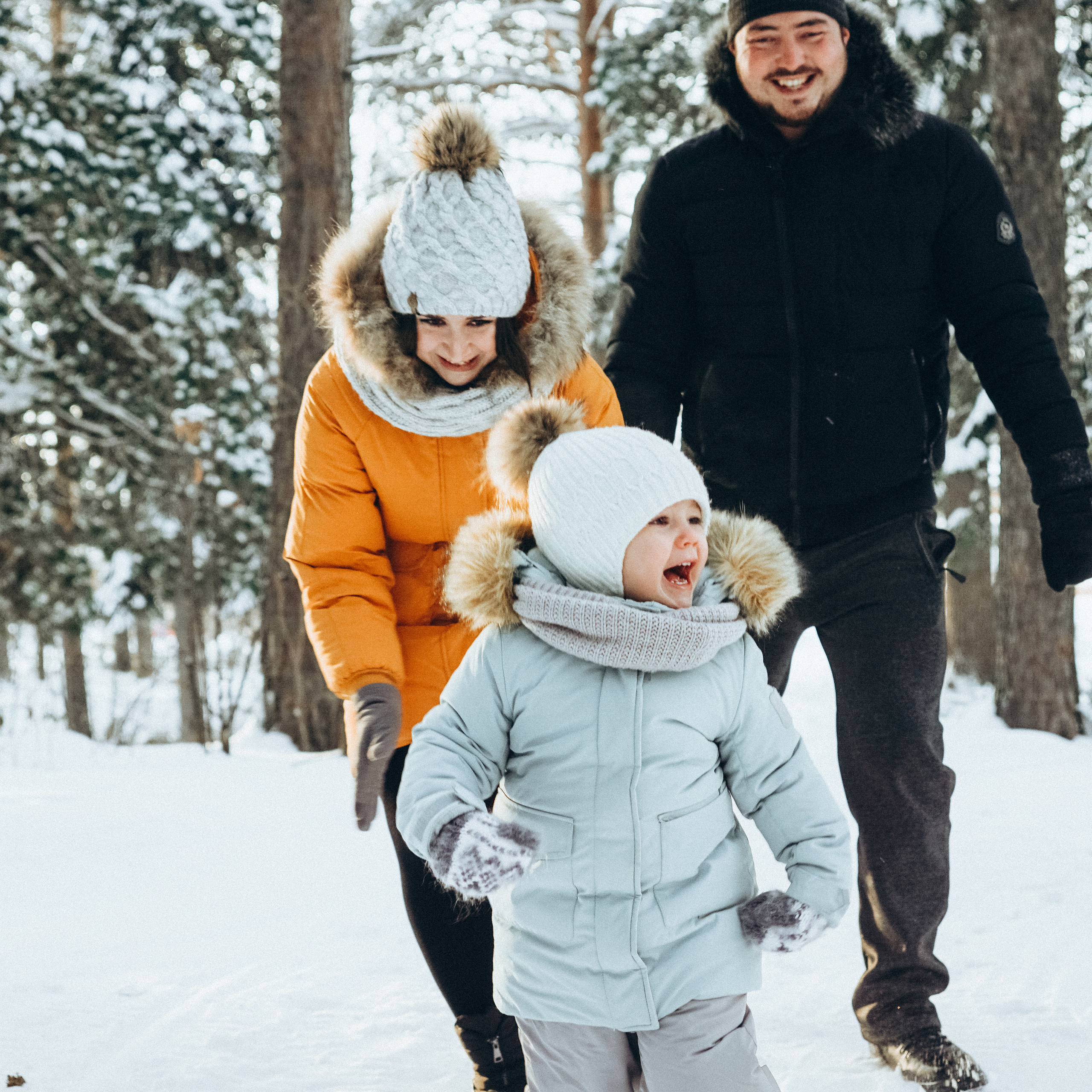 Зима в парке