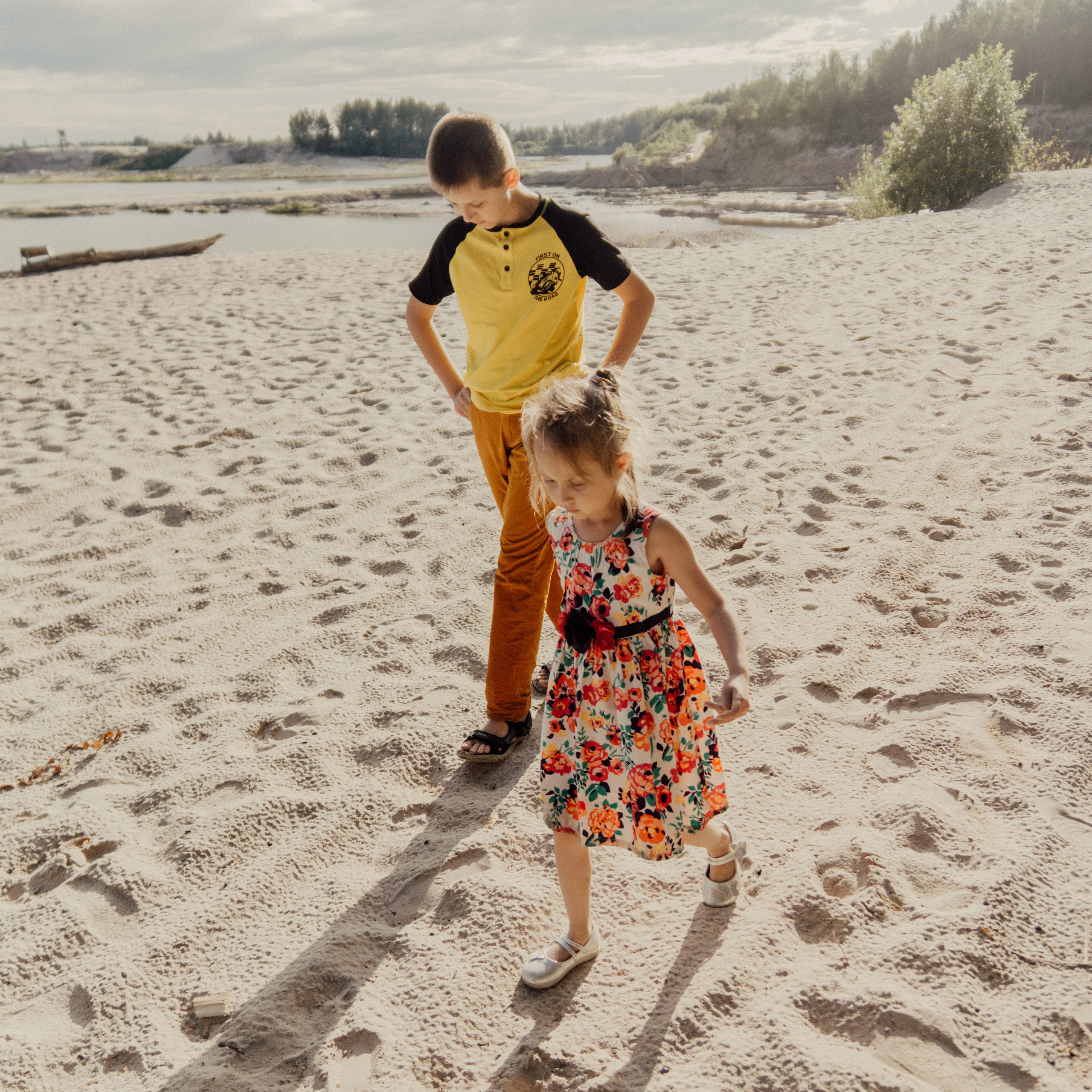 Прогулка на озеро