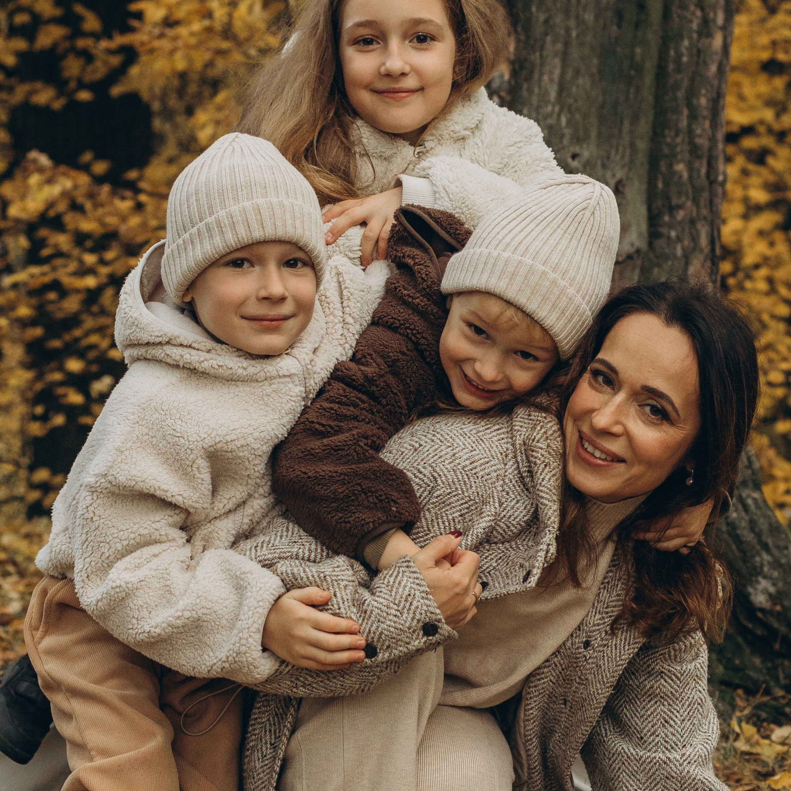 Оксана, Гриша, Ева, Марк и Саша