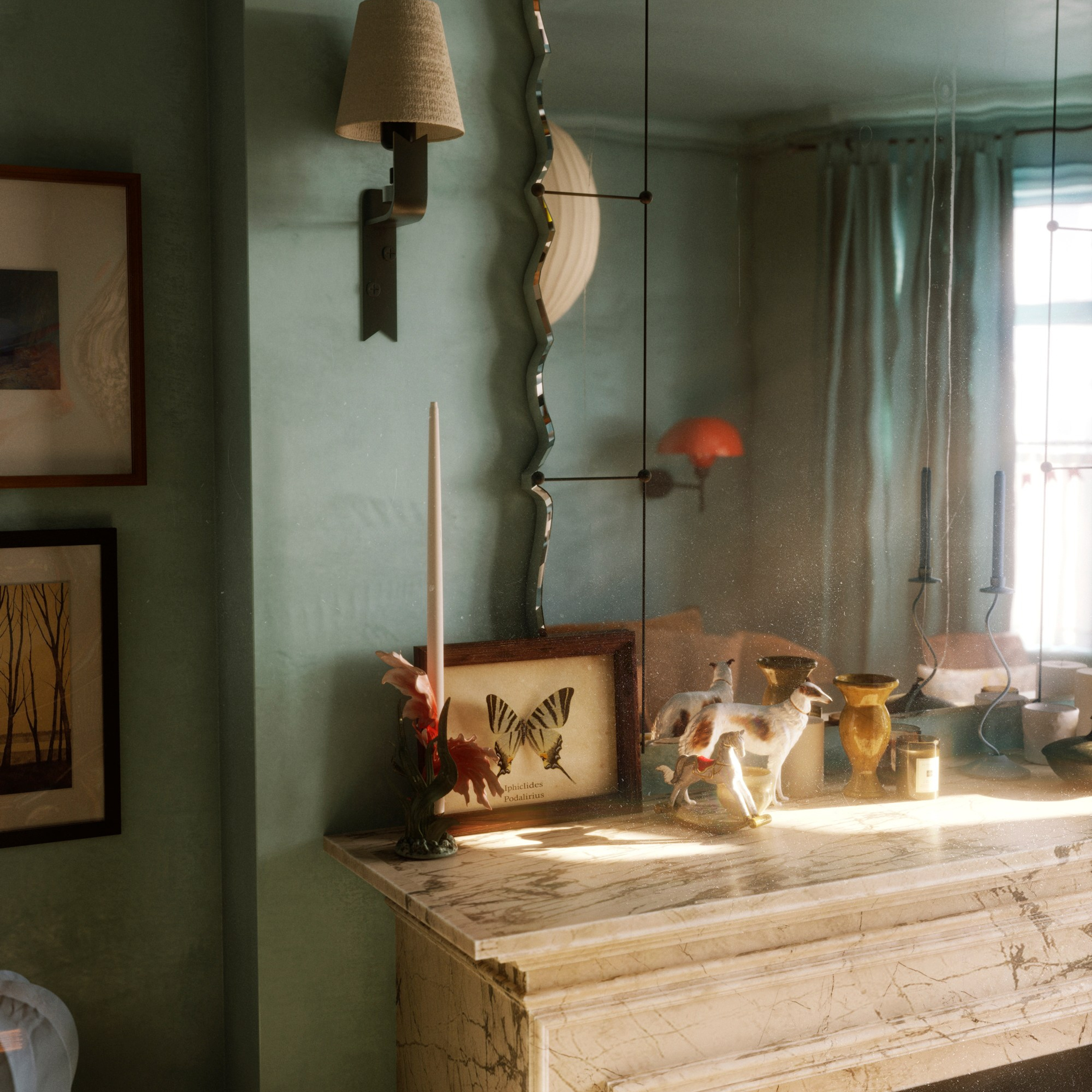 Работа по референсу/ синий