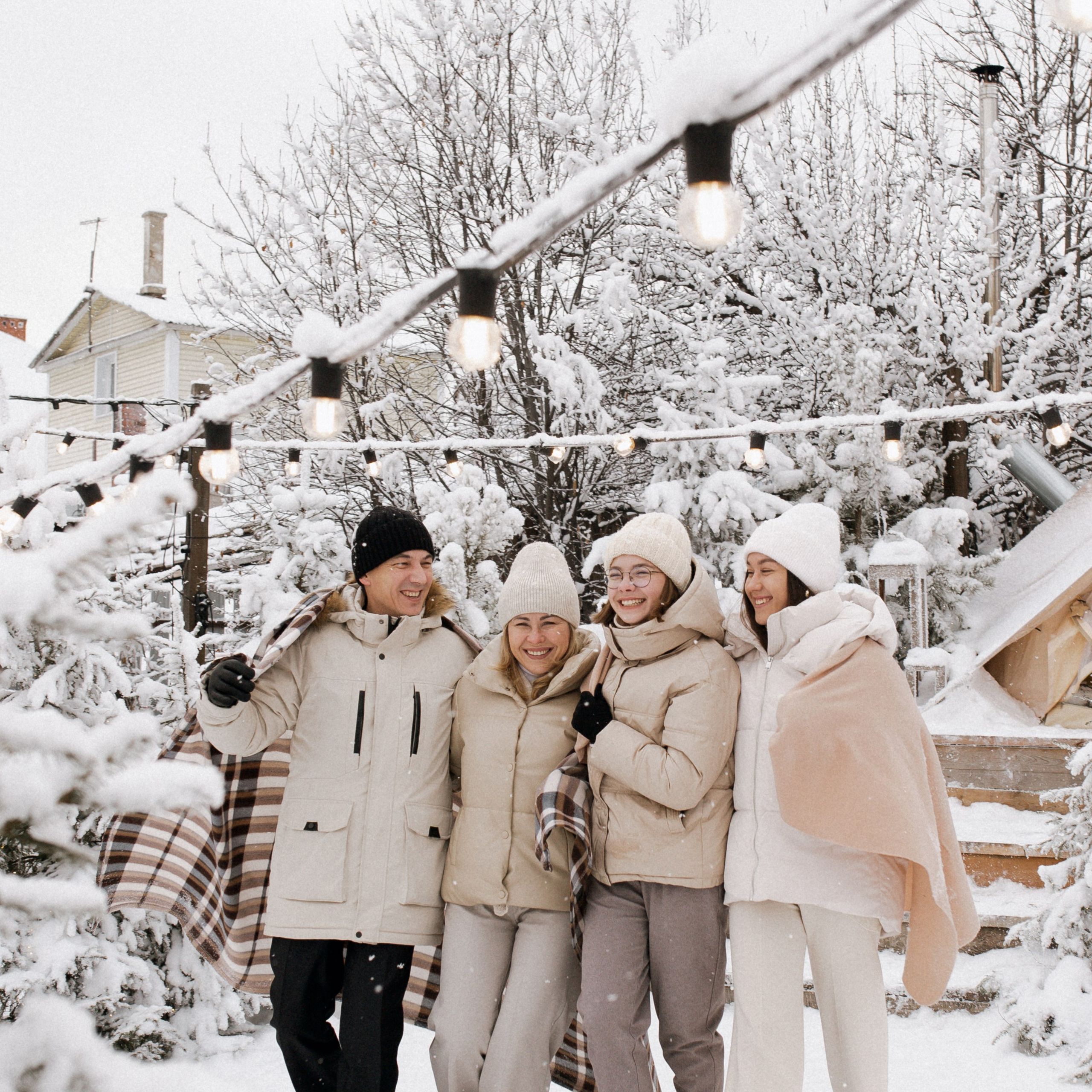 Семейная новогодняя съемка