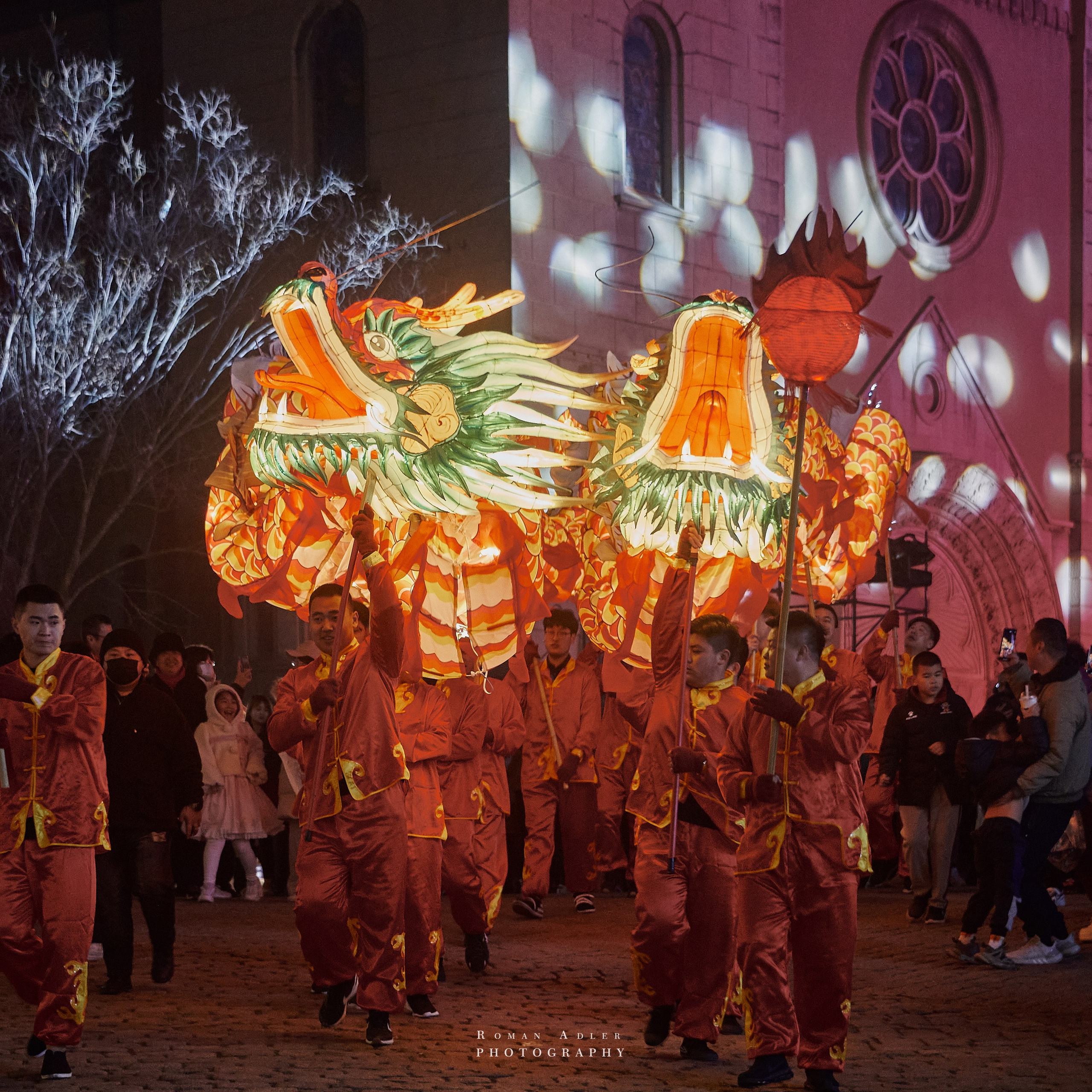 Новогодние праздники в Циндао.