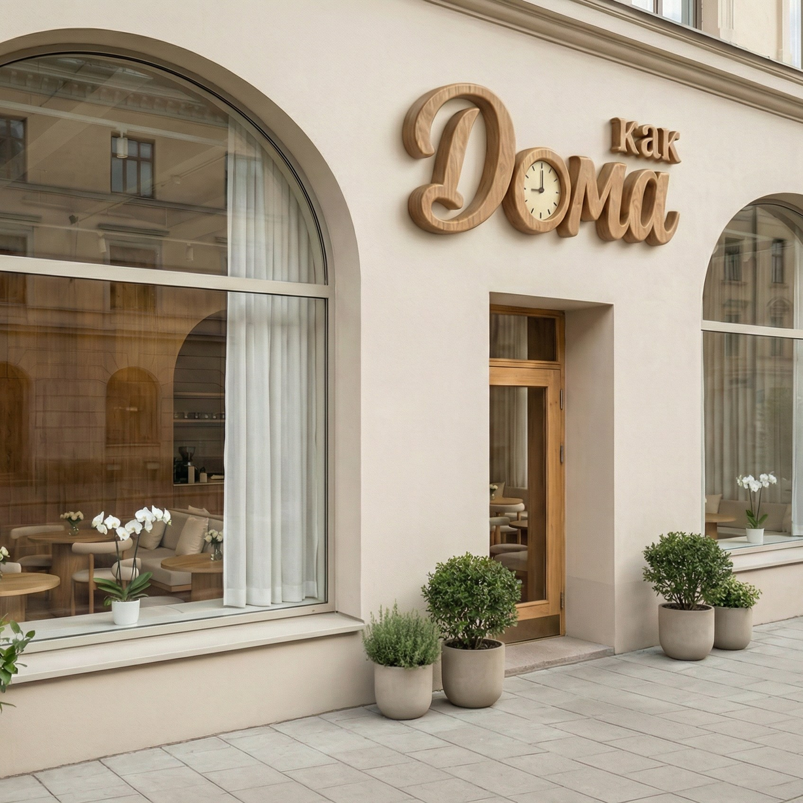 Проект кафе «Как Дома»