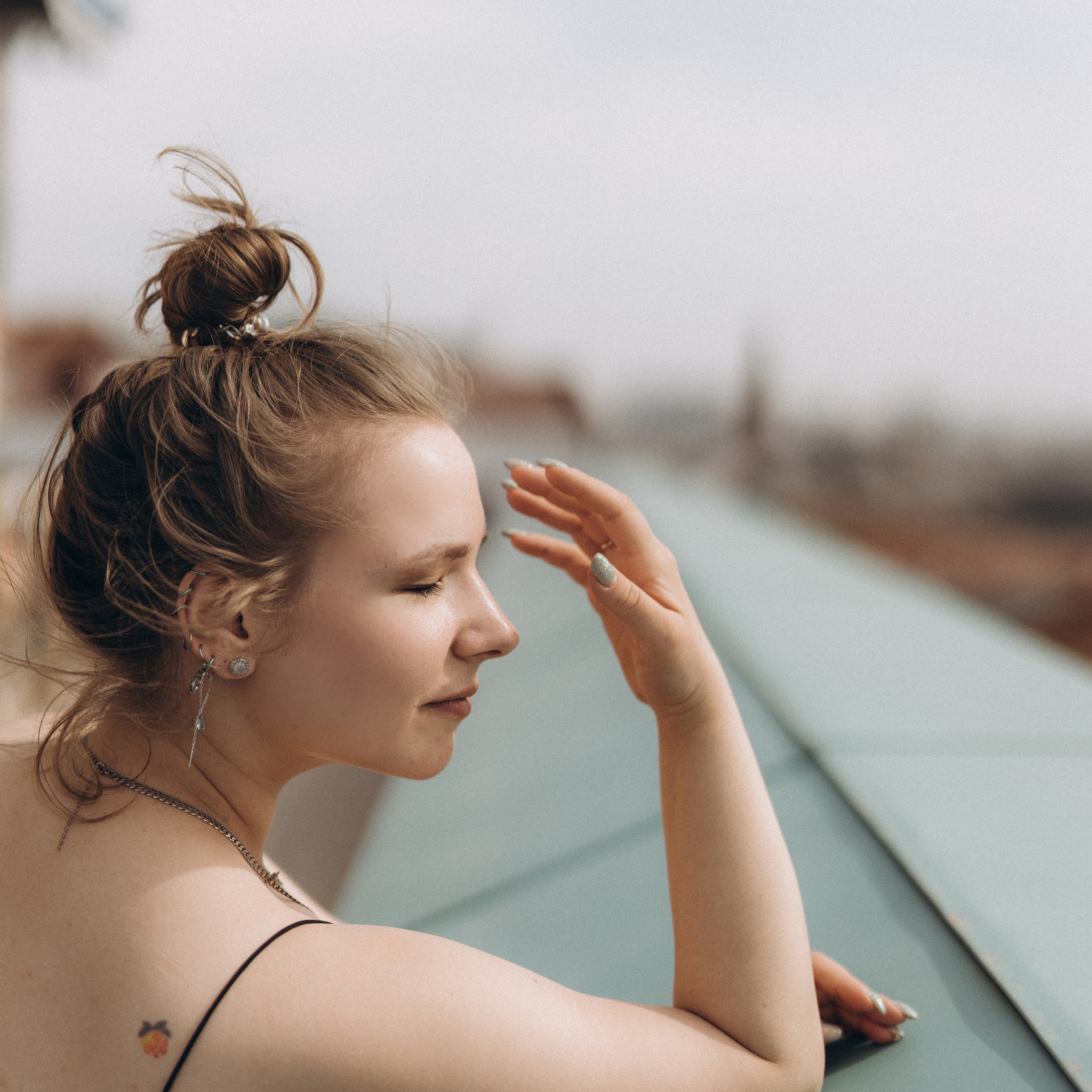 прогулка по городу с Мариной