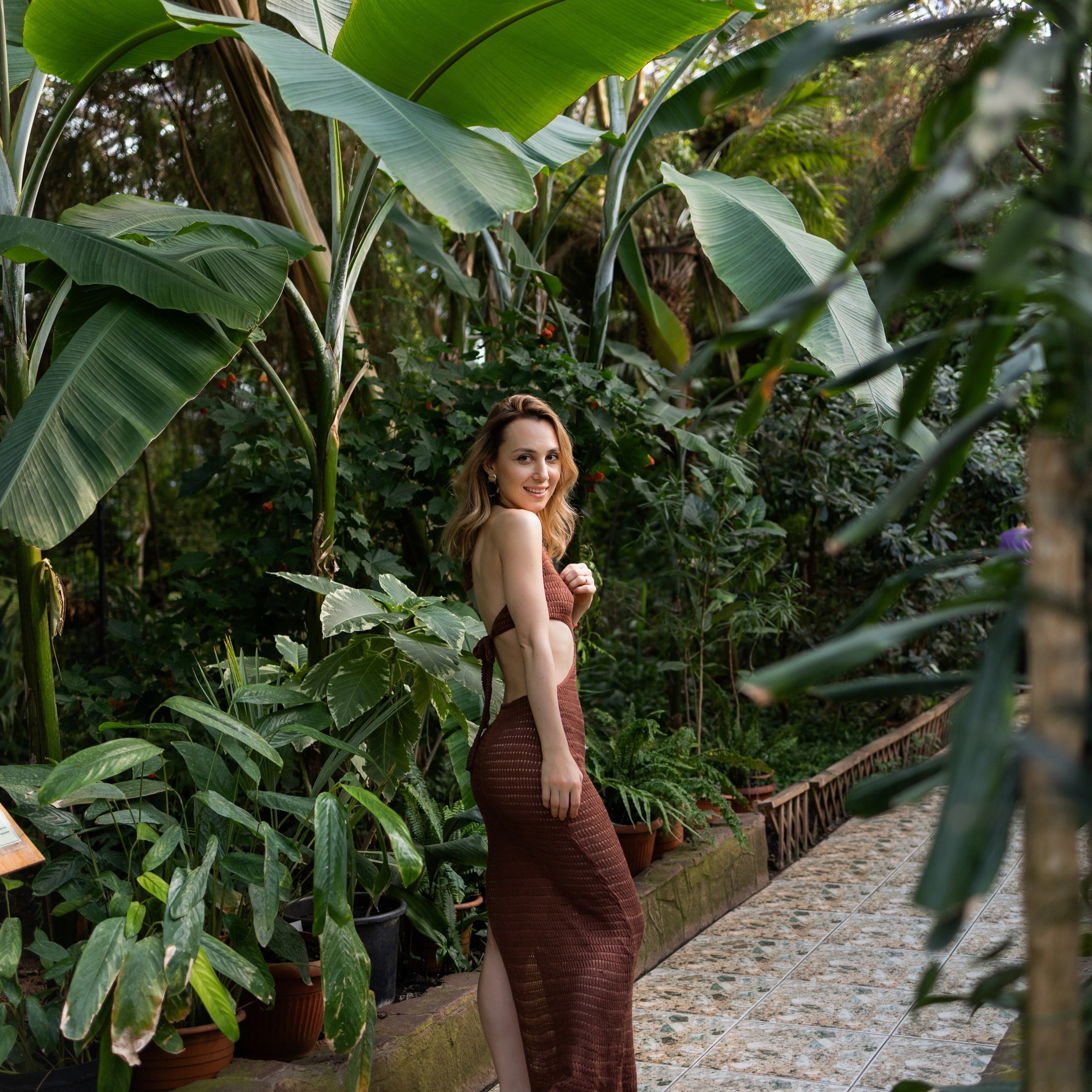 Ирина.Съемка в ботаническом саду