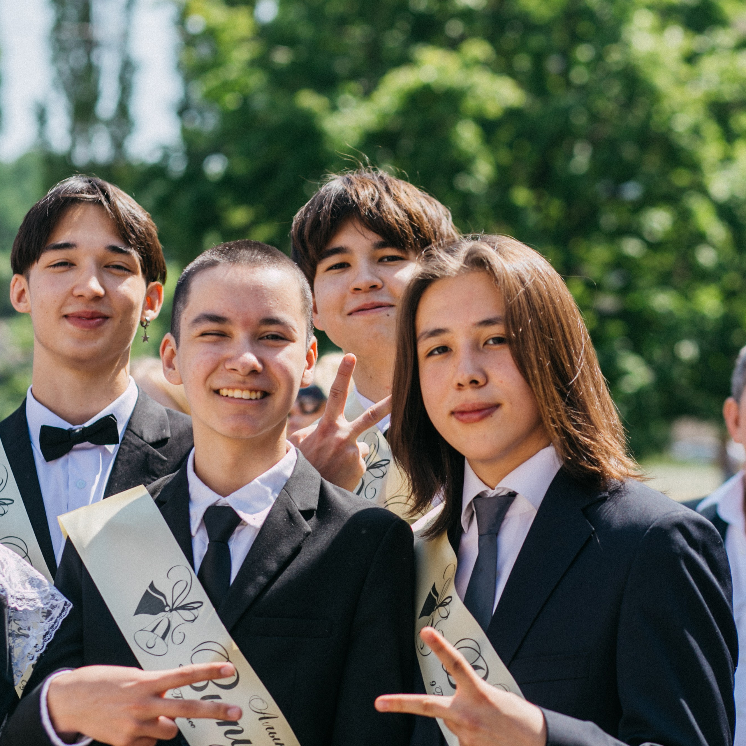 Школьные съемки.Последний звонок.