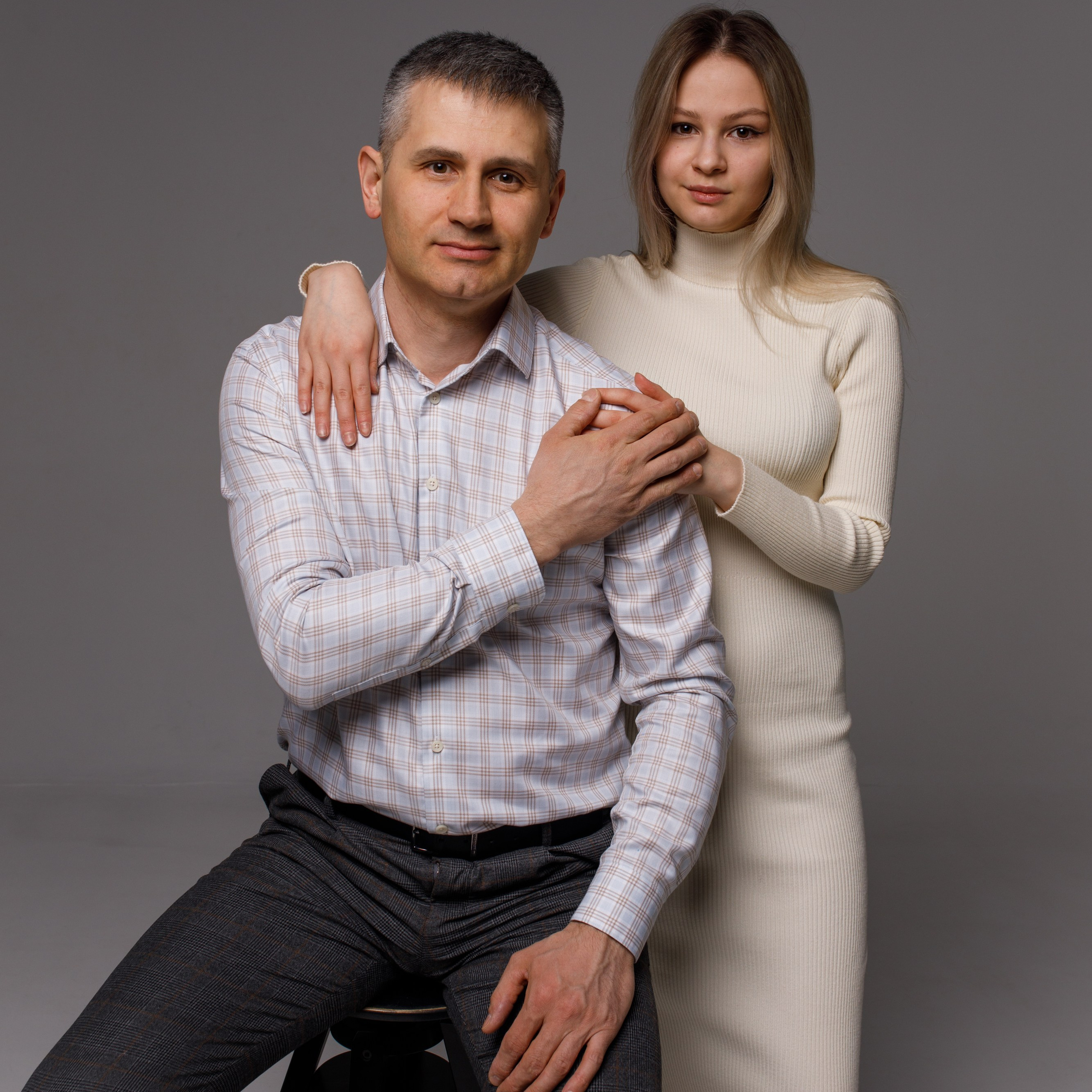 Съемка для папы и дочки