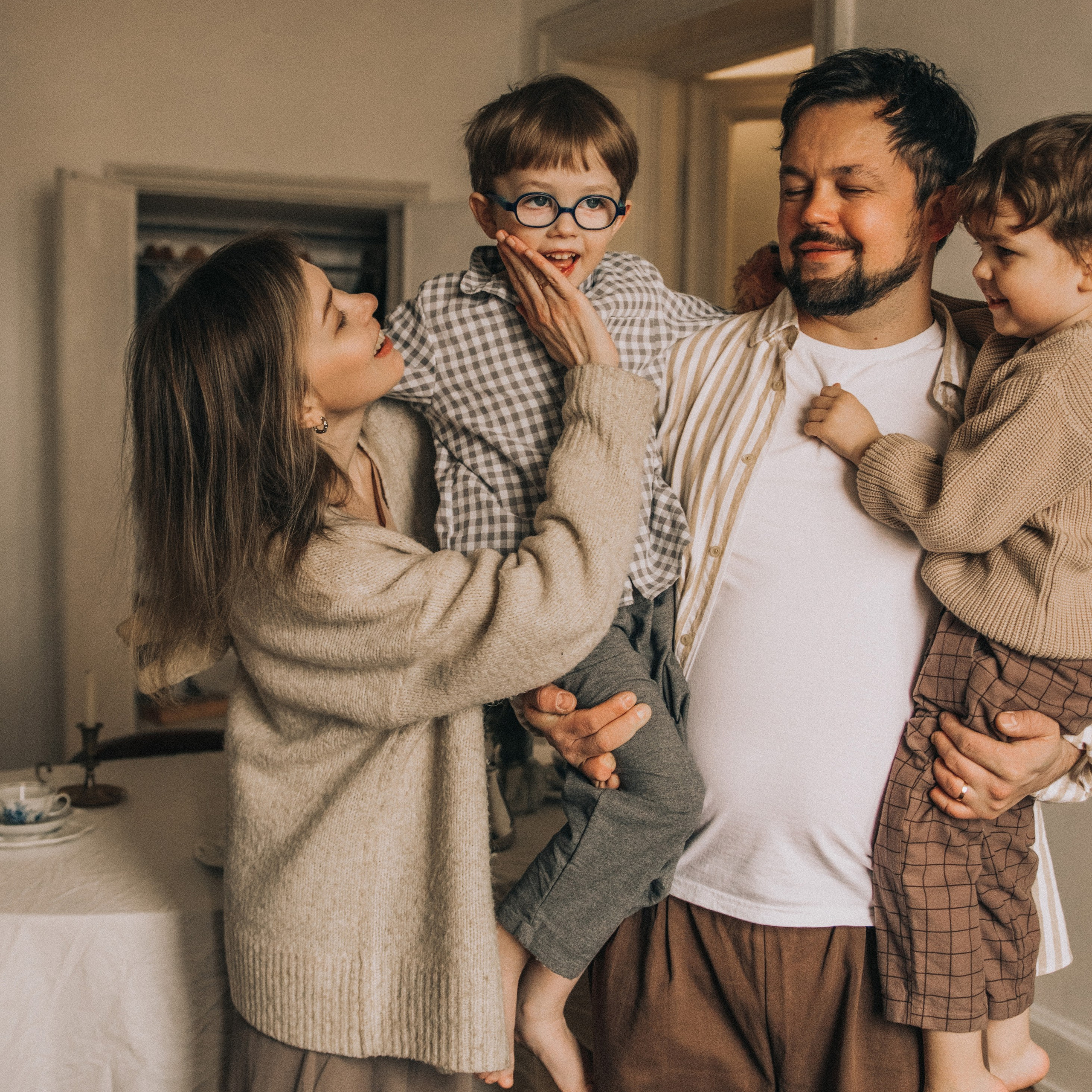 Маша, Игорь, Лева и Матвей