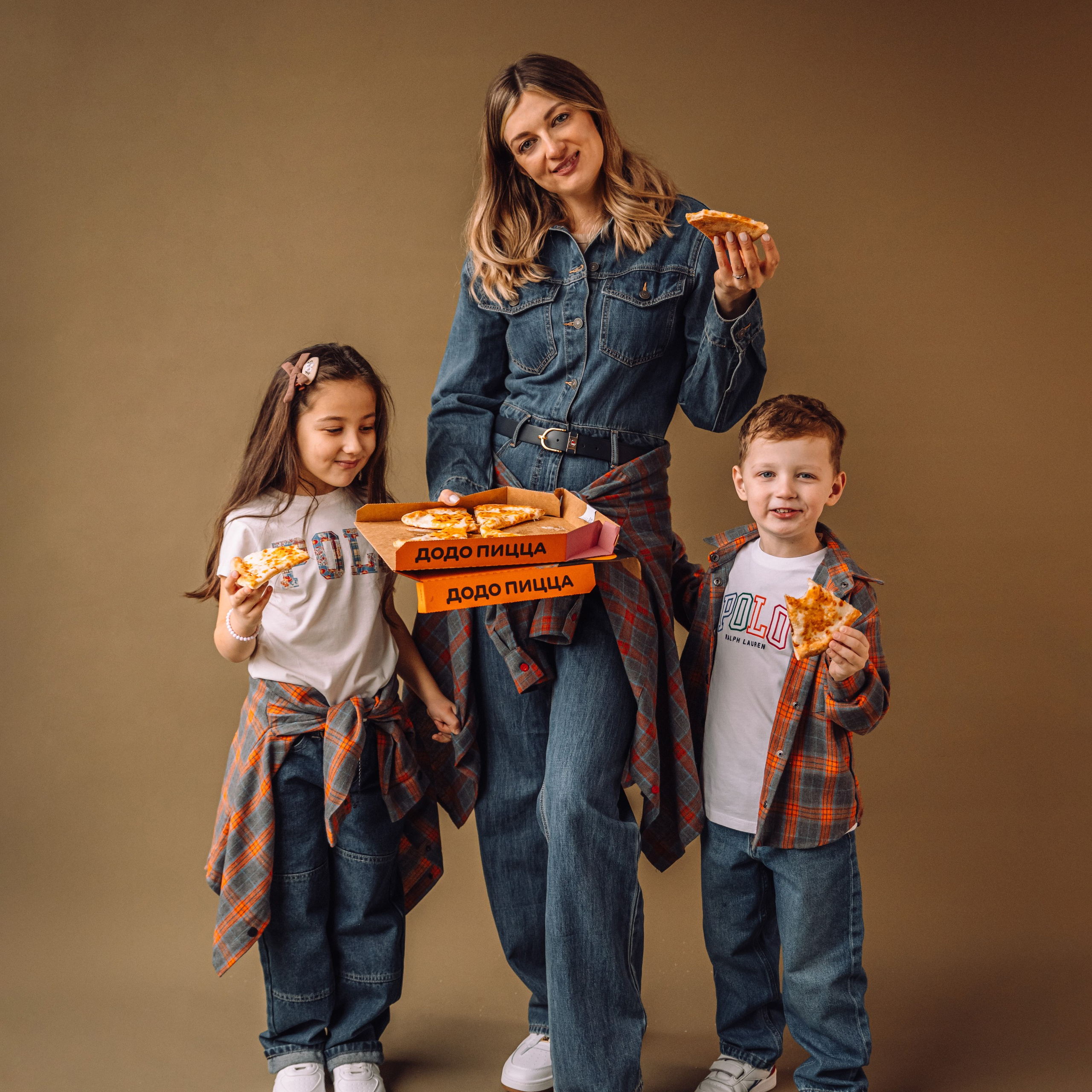 Елена, Лиана и Артем