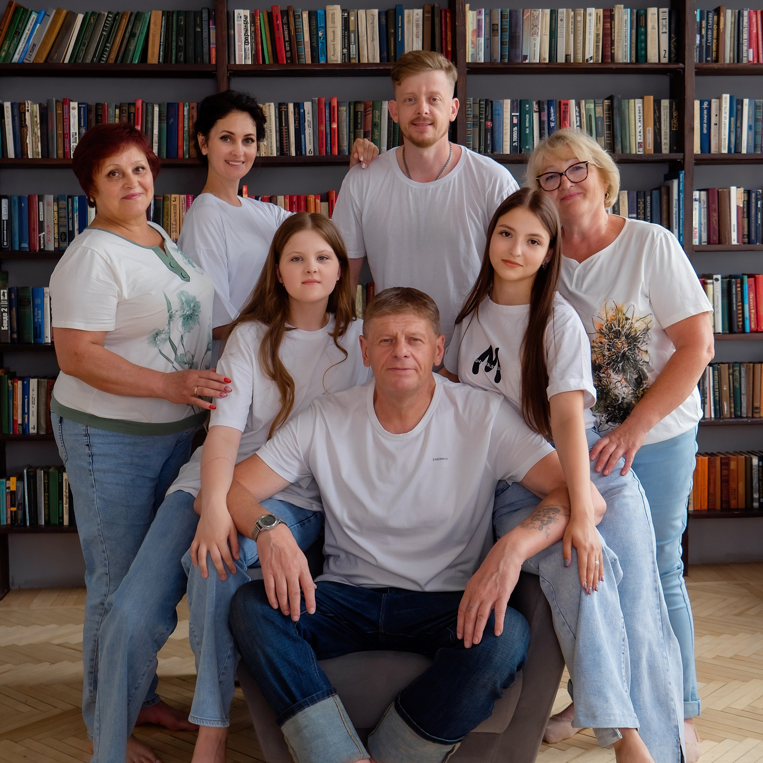 Анна и семья