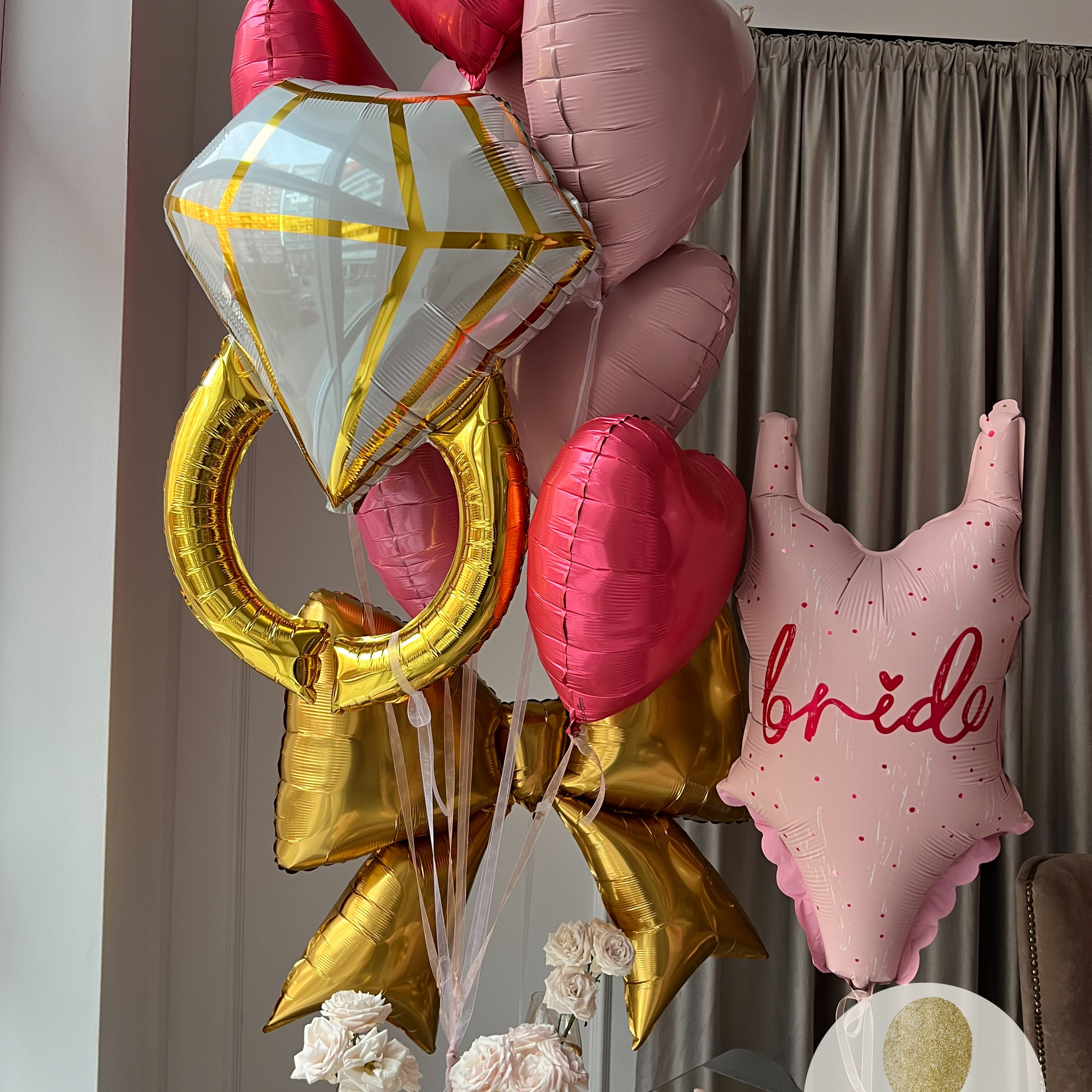 Шары на девичник