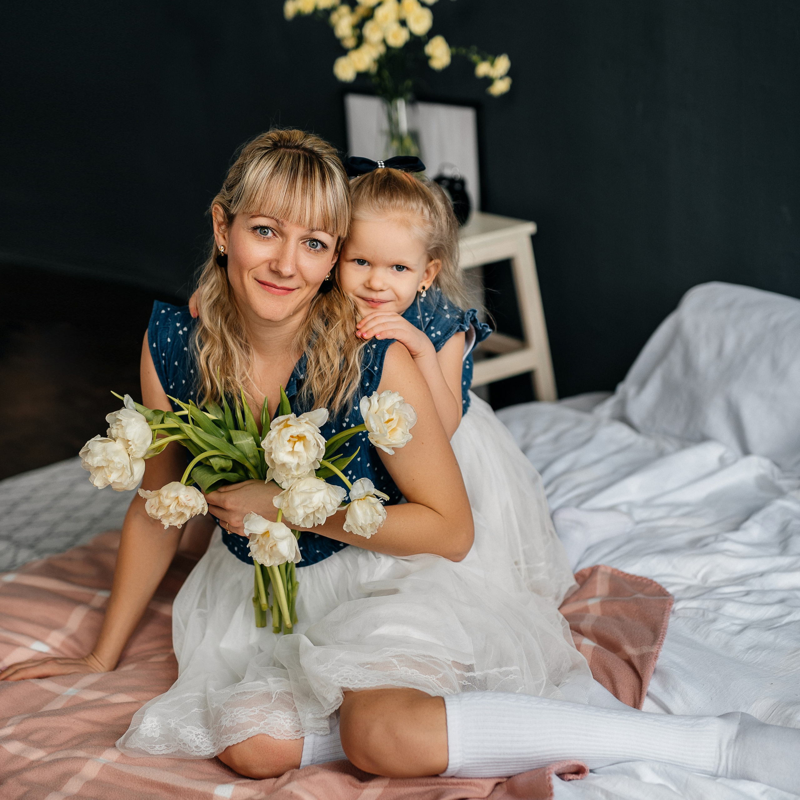 Фотосессия мамы и дочки