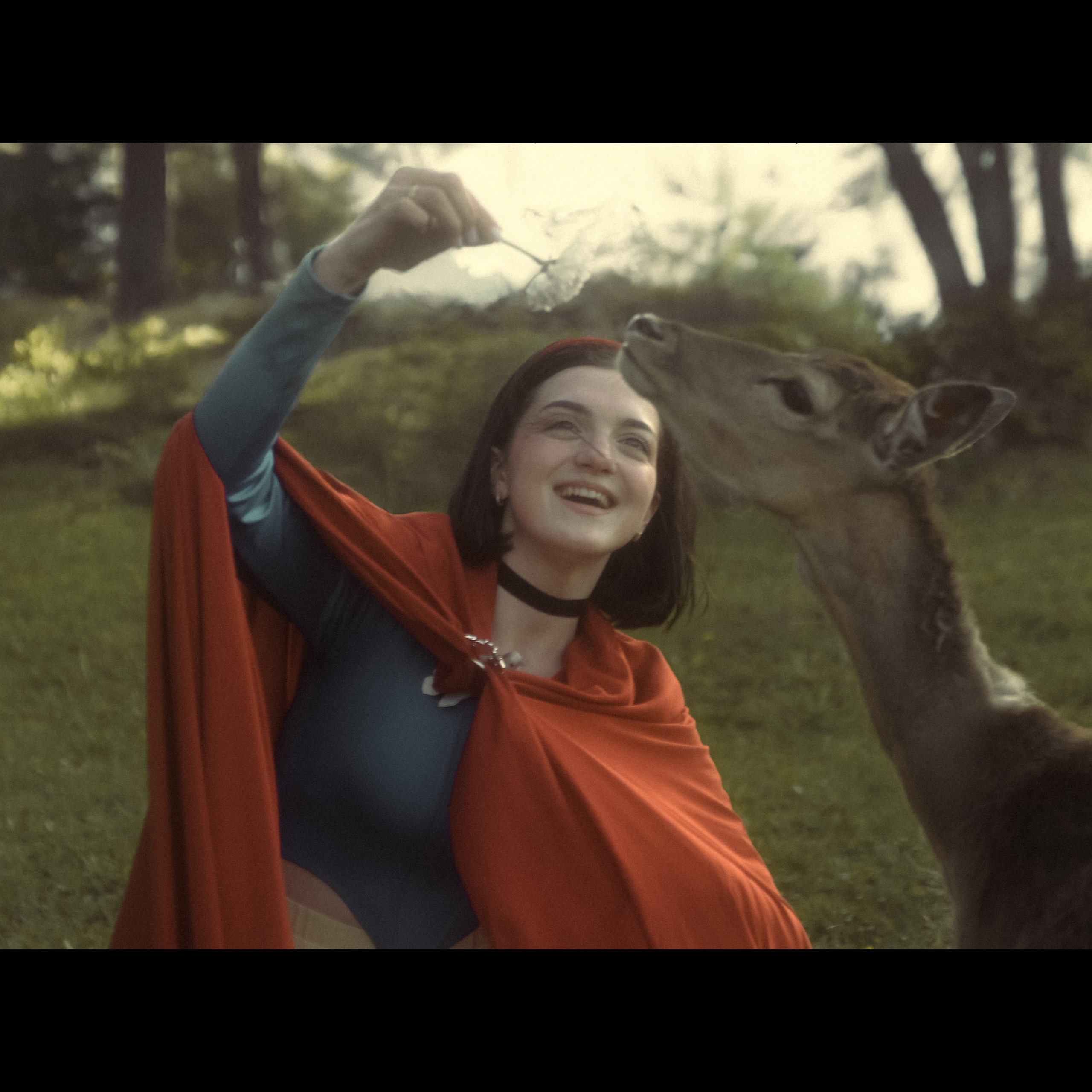 Съемка по&nbsp;мотивам мультфильма «Белоснежка»