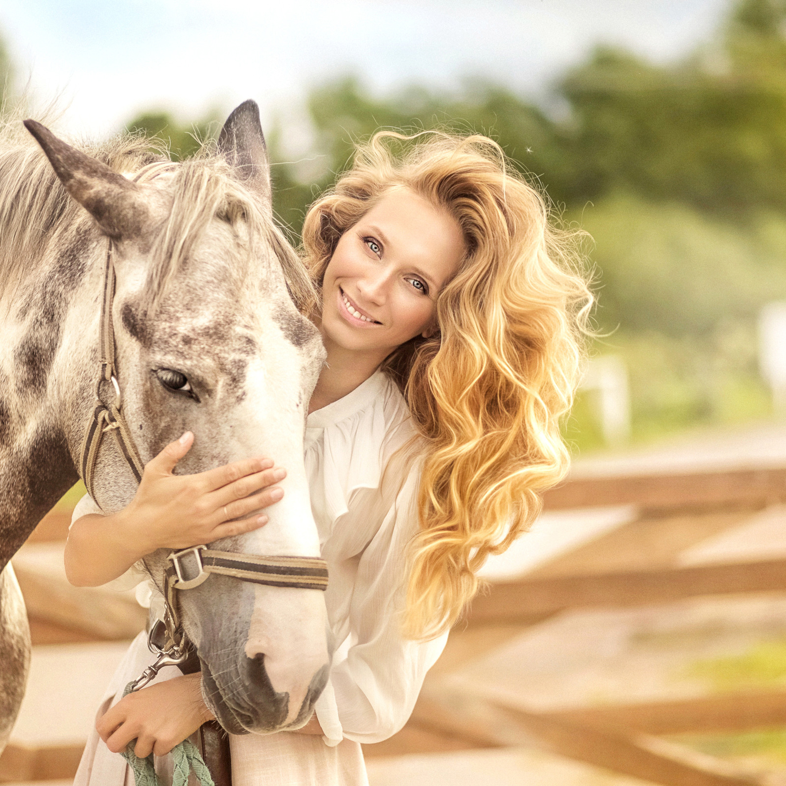 Аня и Пегий