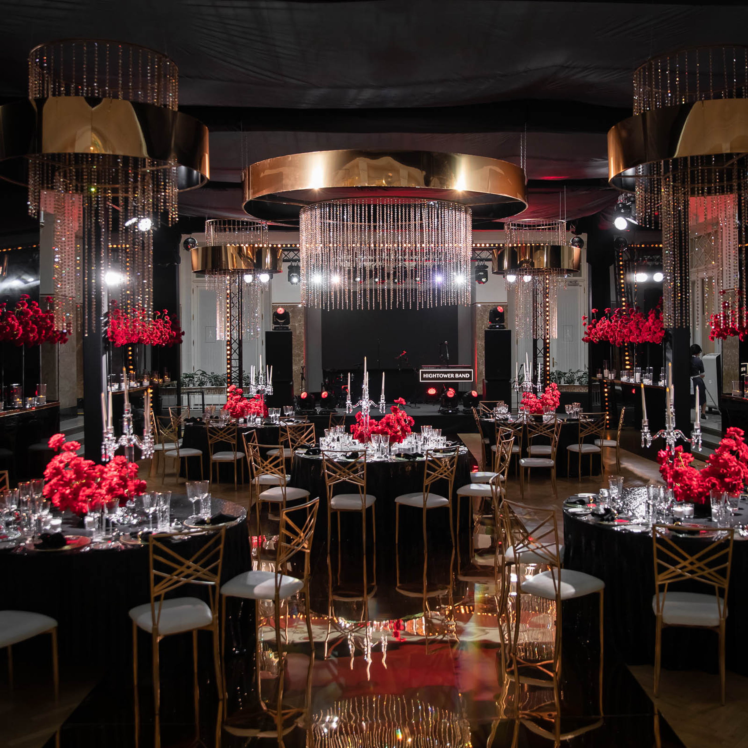 Декор частного мериприятия в отеле Астория