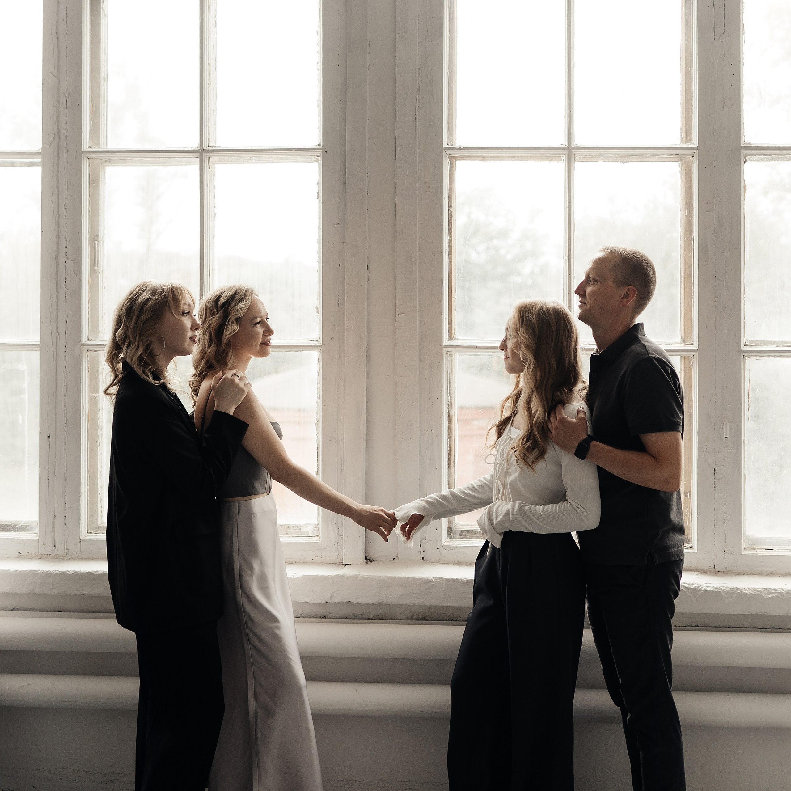 Наташа, Никита, Софа, Анфиса