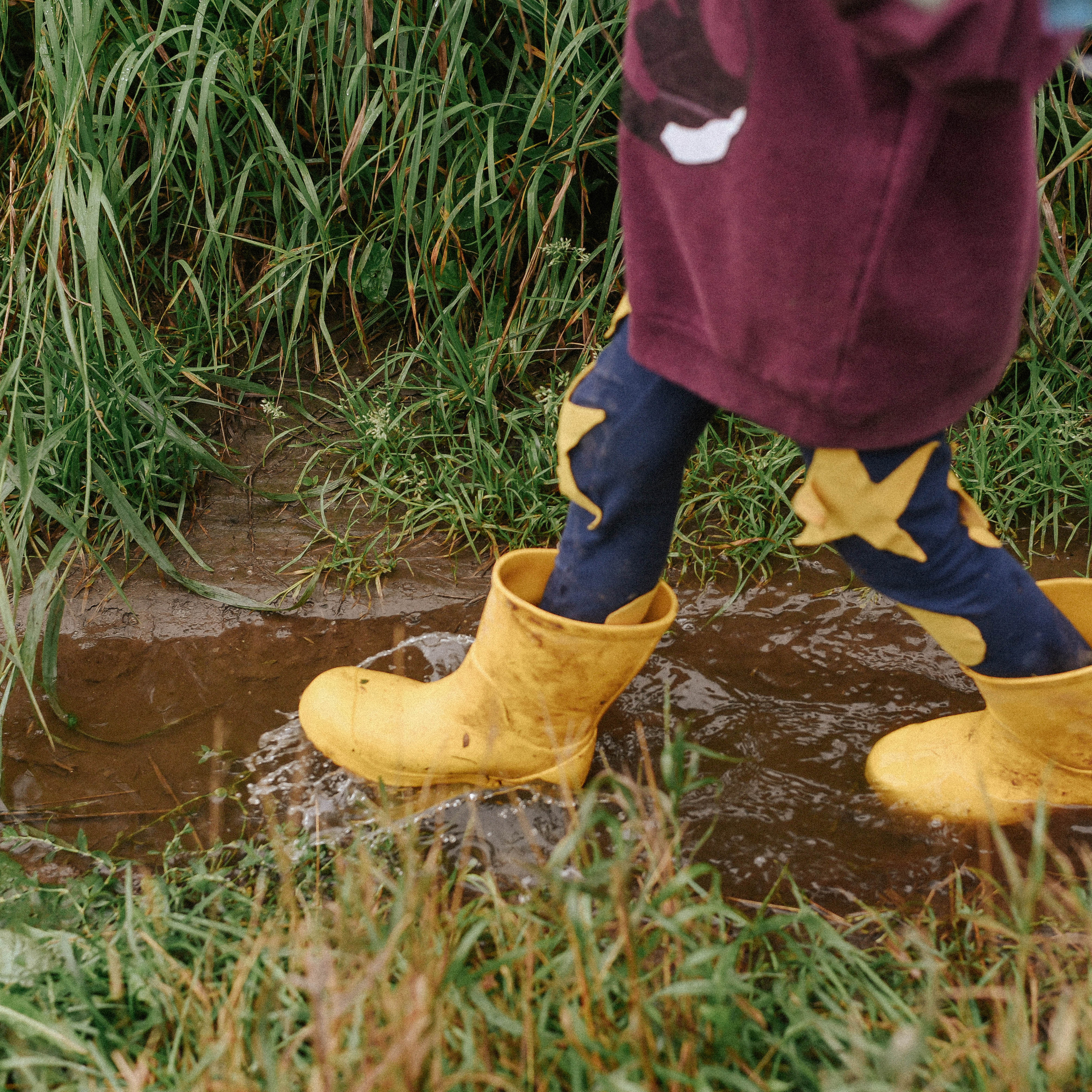 Малина, лужи и поход.
