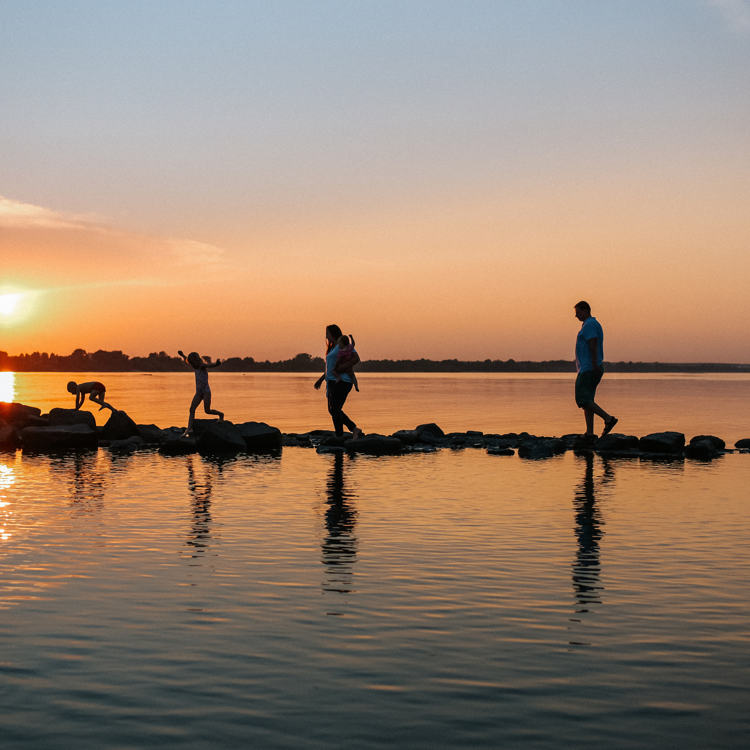 Карамельный закат