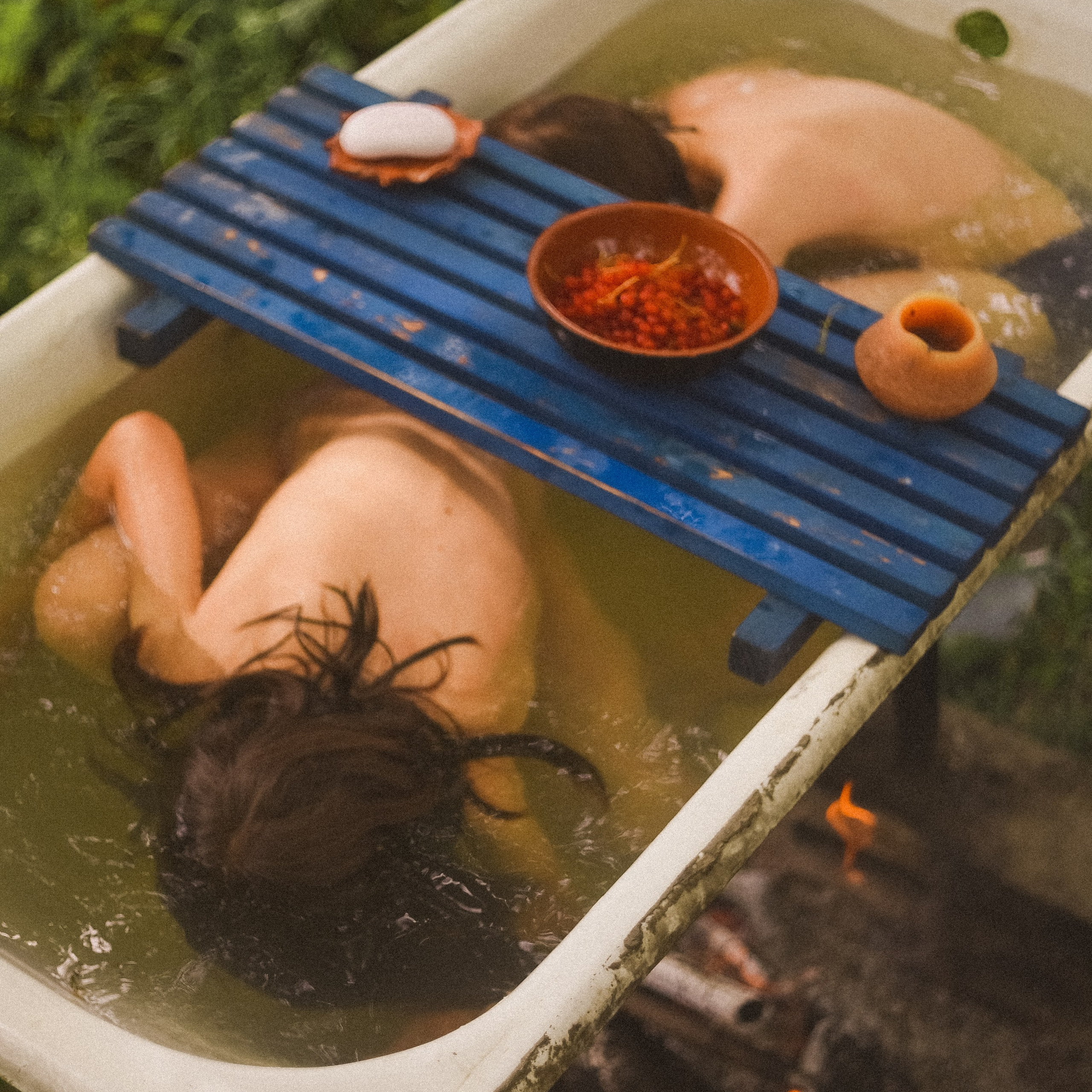 Ванна на костре