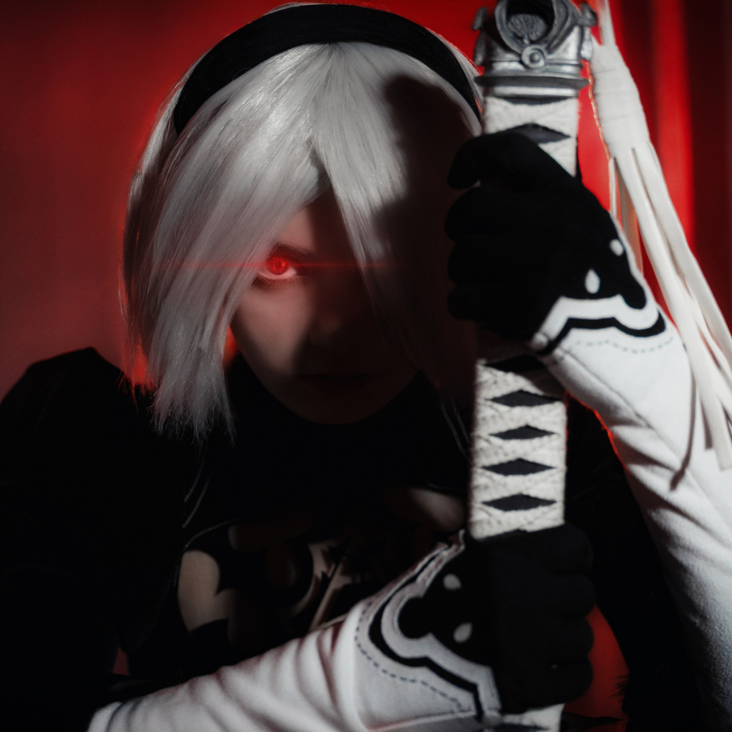 2B из игры и аниме Nier Automata (Plaesthetica)