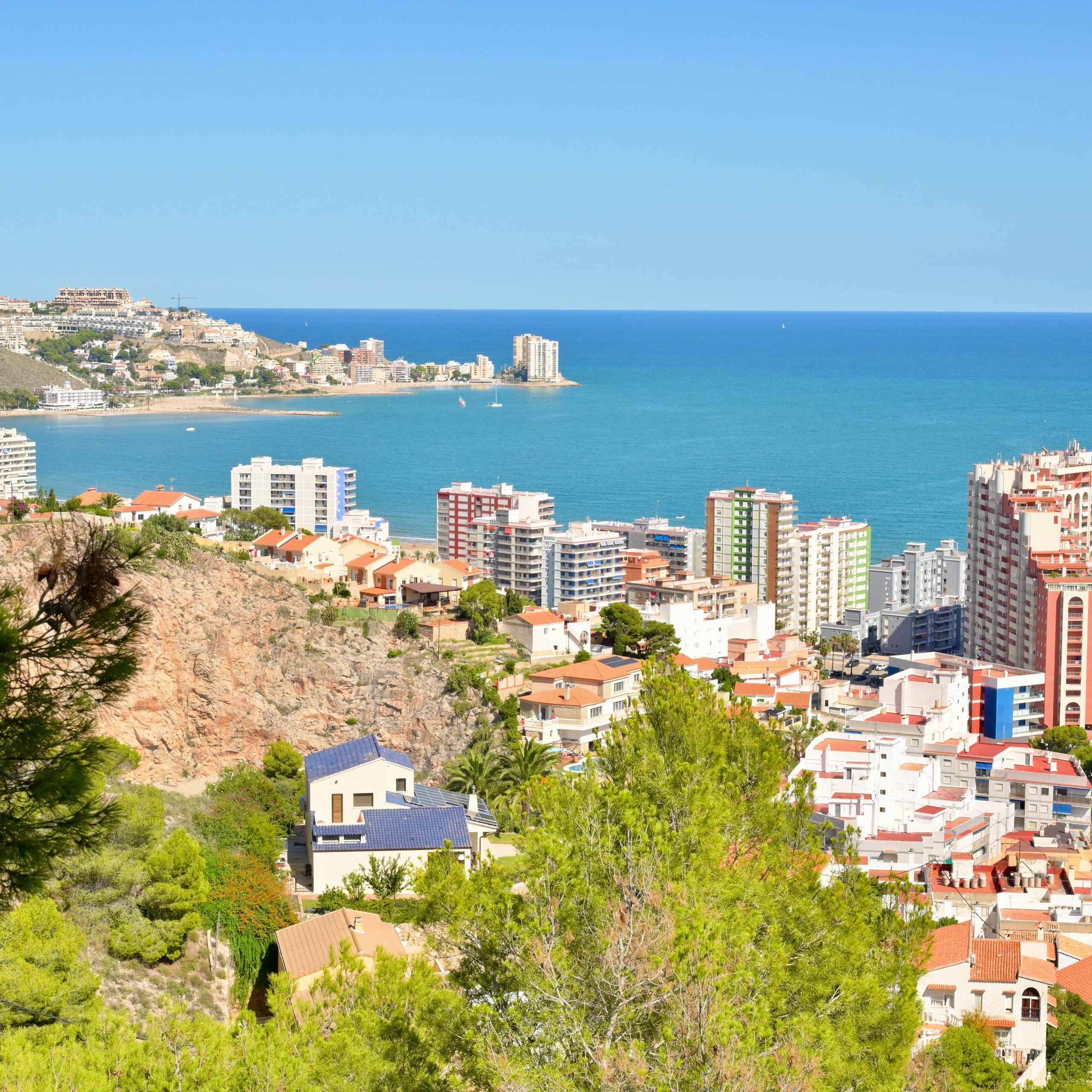 город Кульера в Испании