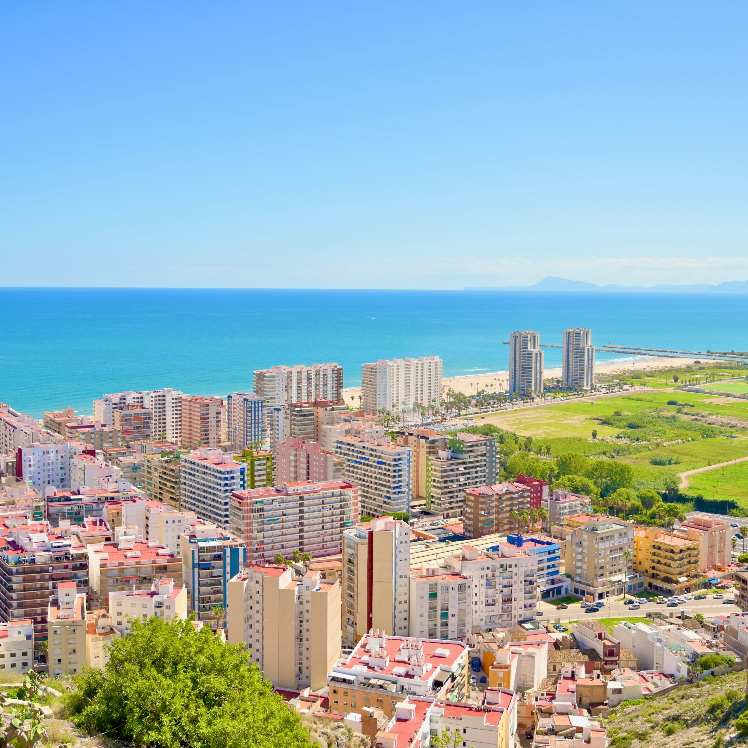 Город Кульера в Испании