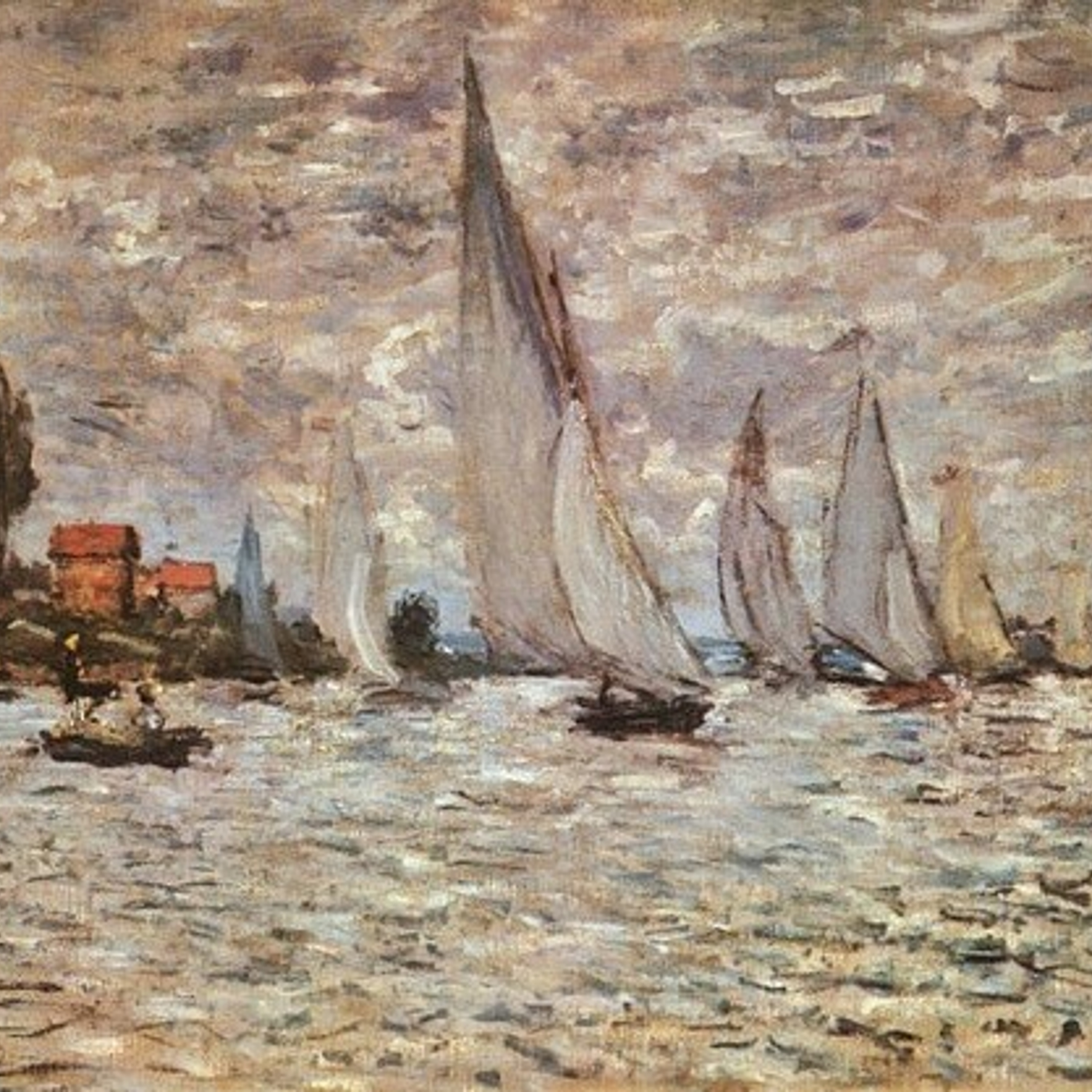 Клод Моне. Регата в Аржантей.