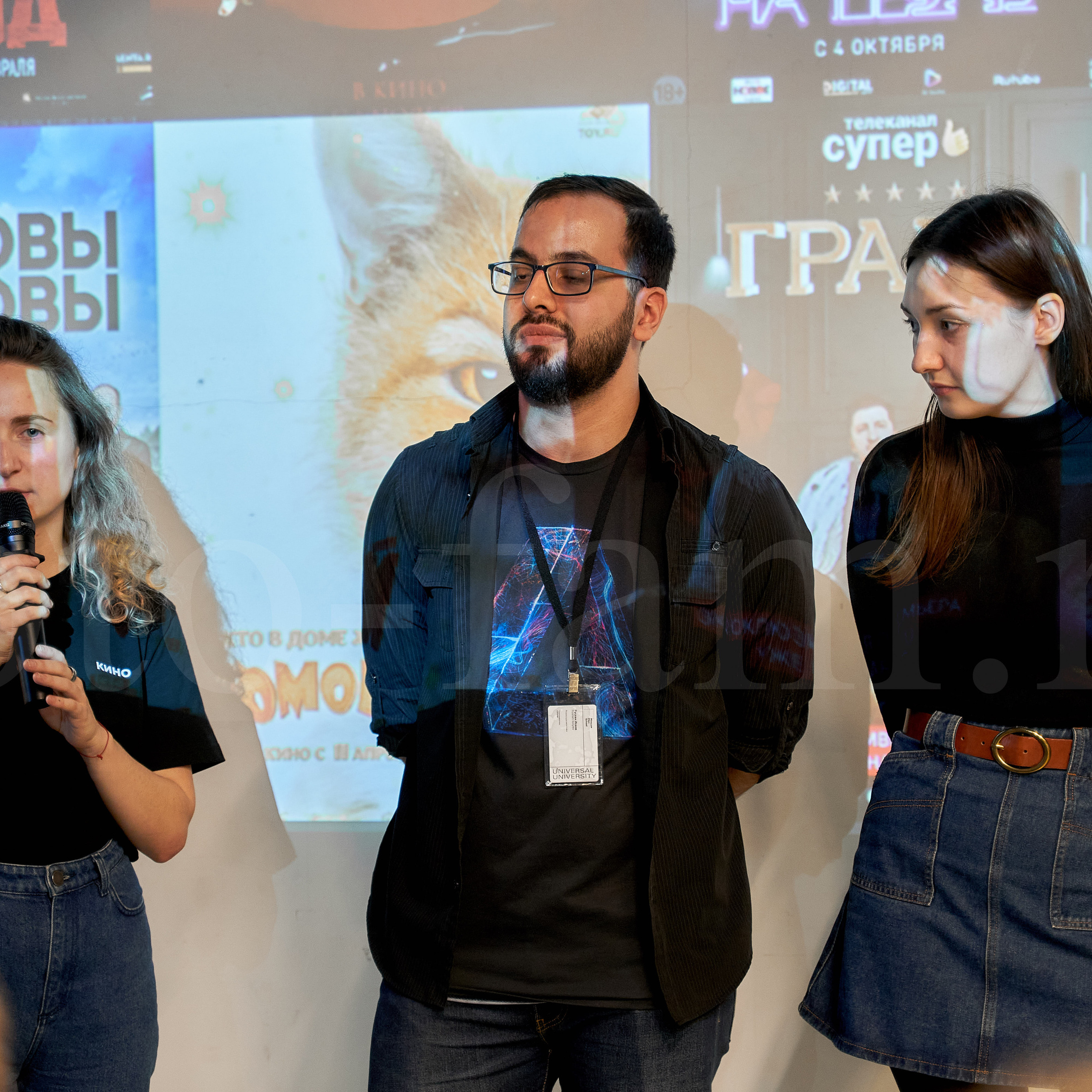 День открытых дверей в Московской школе кино. Reportage event photographer in Moscow Alexander Gladkiy