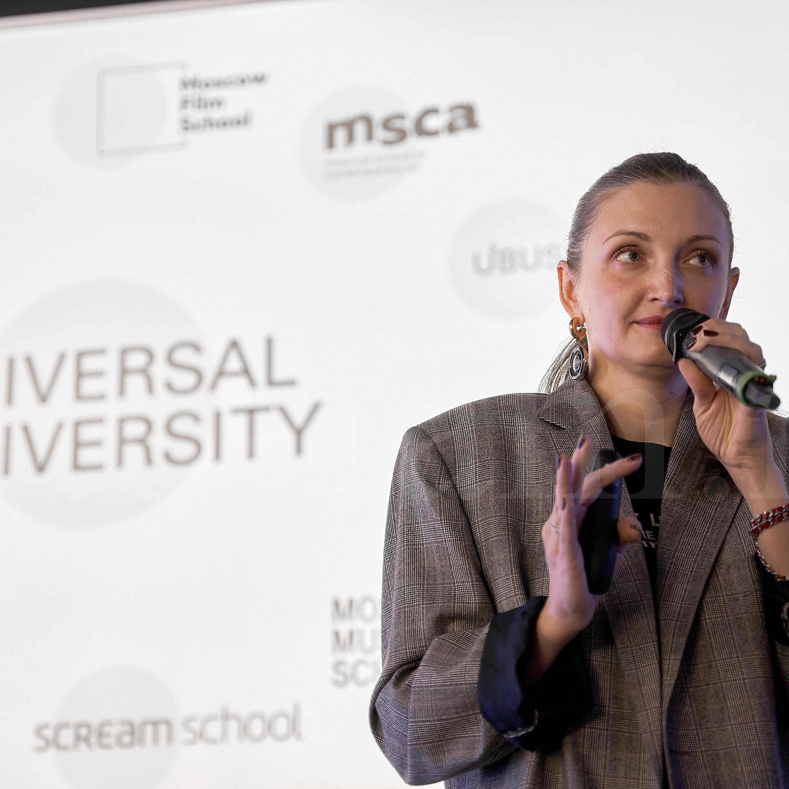 День открытых дверей в Московской школе кино. Reportage event photographer in Moscow Alexander Gladkiy