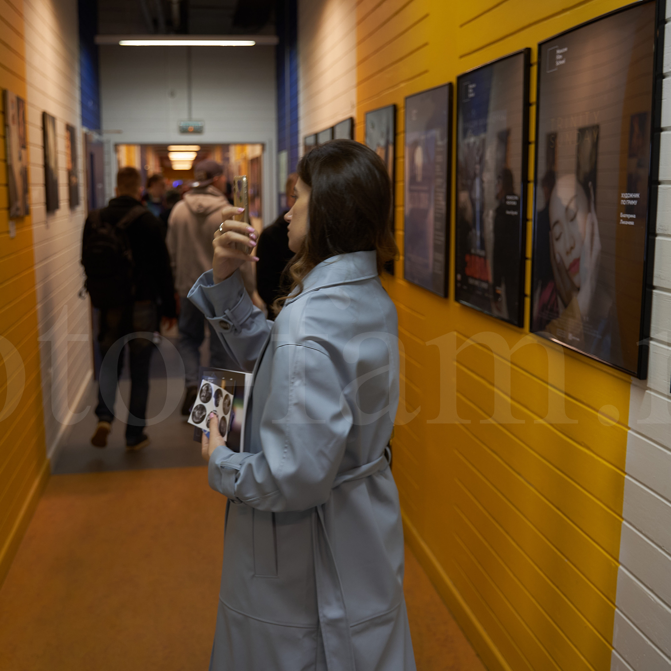День открытых дверей в Московской школе кино. Reportage event photographer in Moscow Alexander Gladkiy