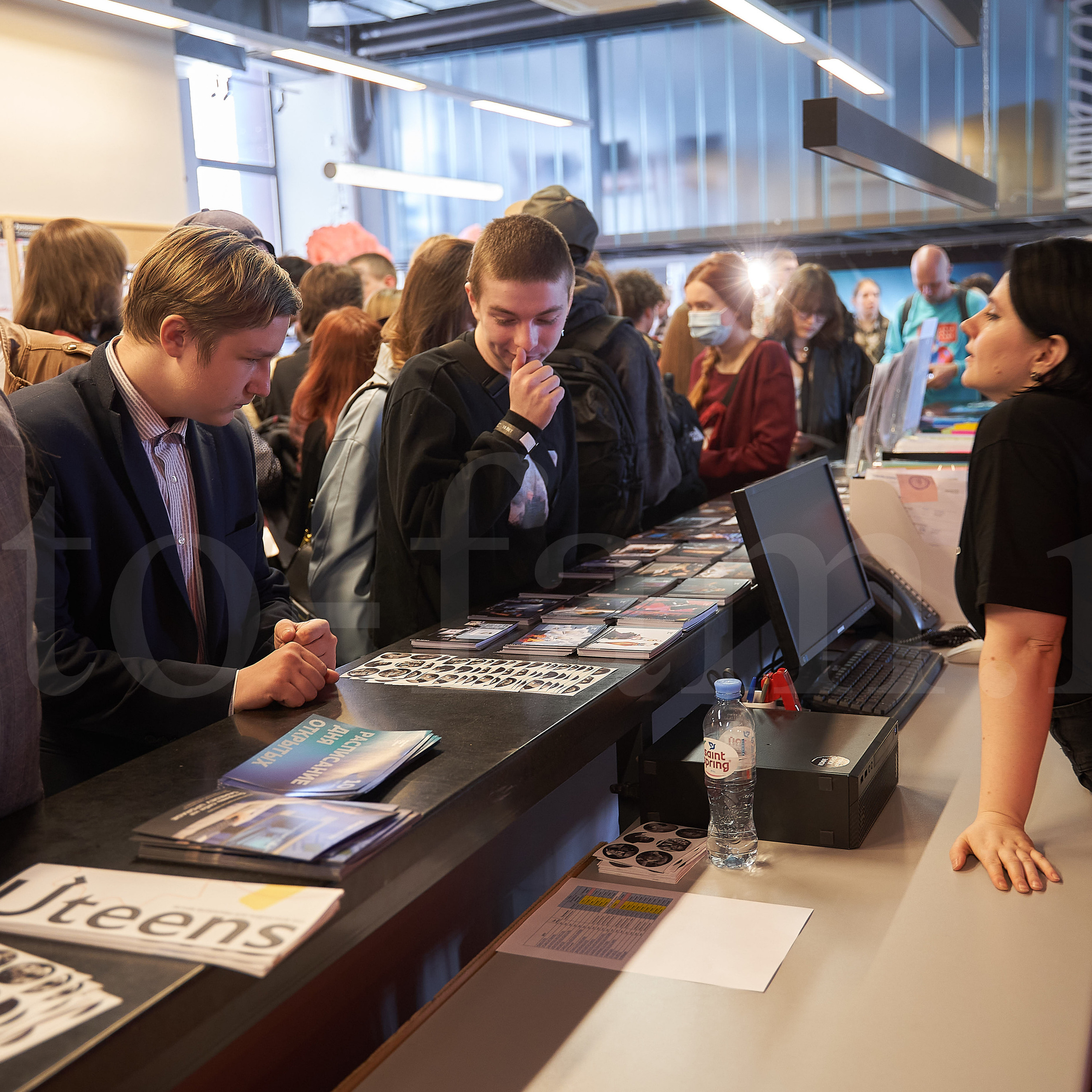 День открытых дверей в Московской школе кино. Reportage event photographer in Moscow Alexander Gladkiy