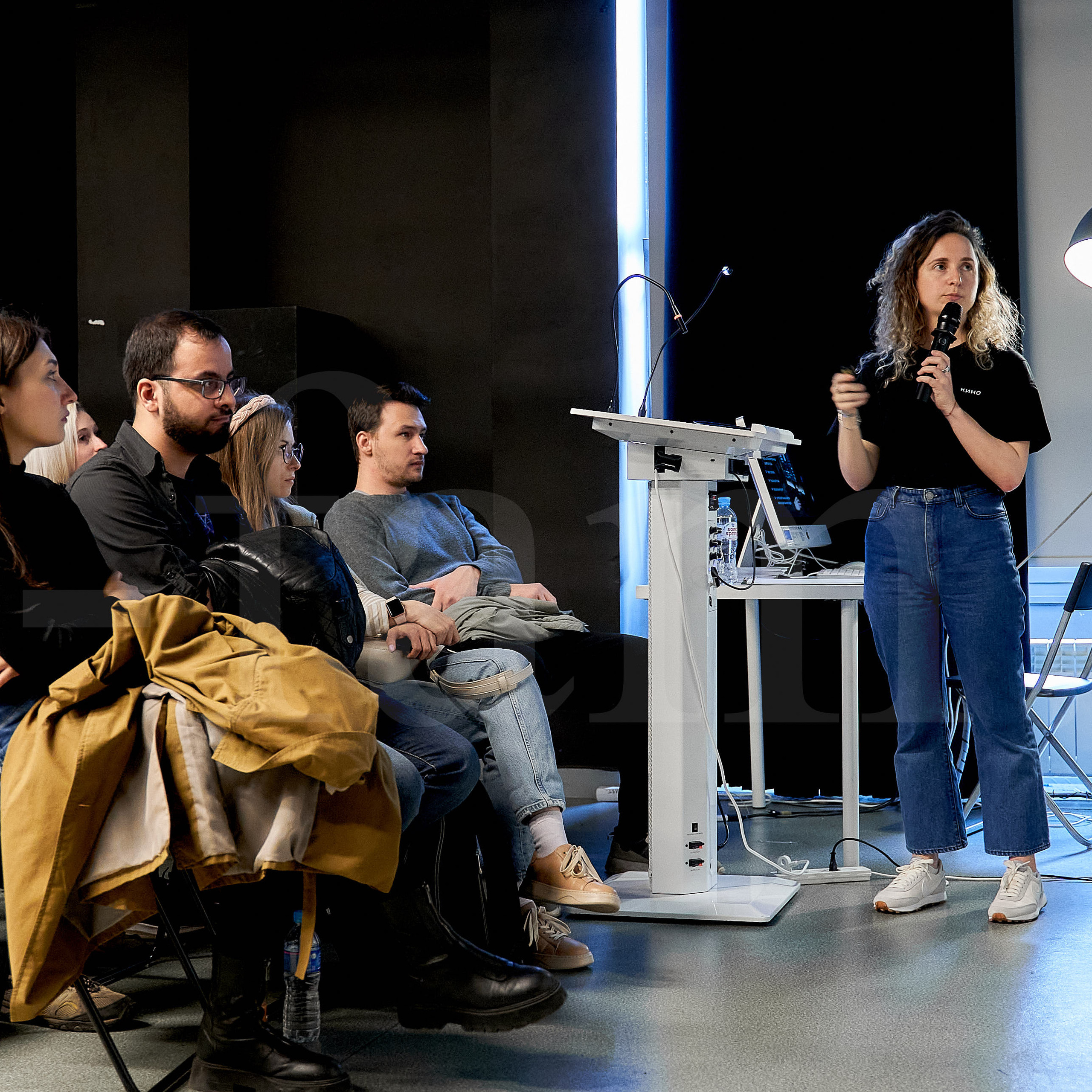 День открытых дверей в Московской школе кино. Reportage event photographer in Moscow Alexander Gladkiy