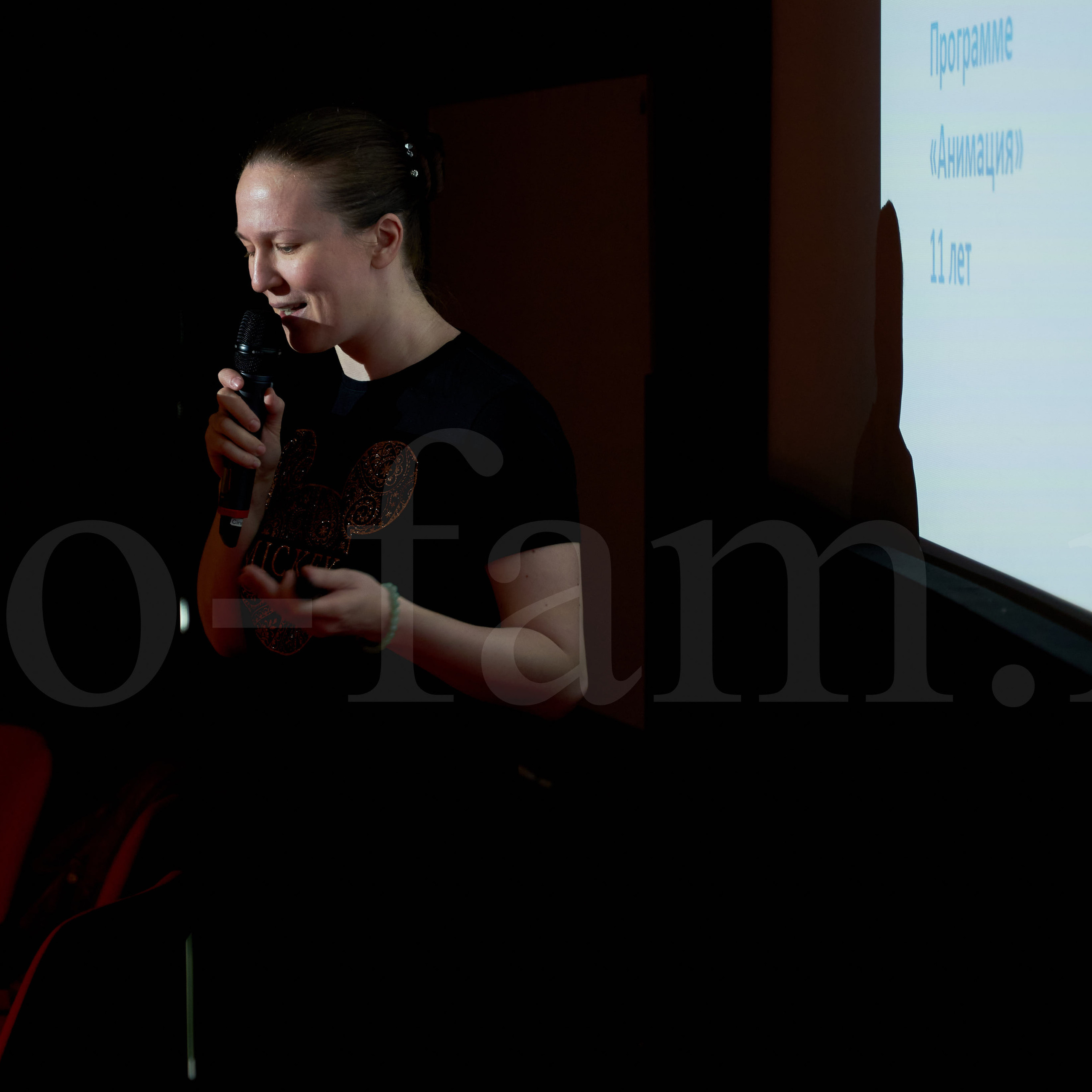 День открытых дверей в Московской школе кино. Reportage event photographer in Moscow Alexander Gladkiy