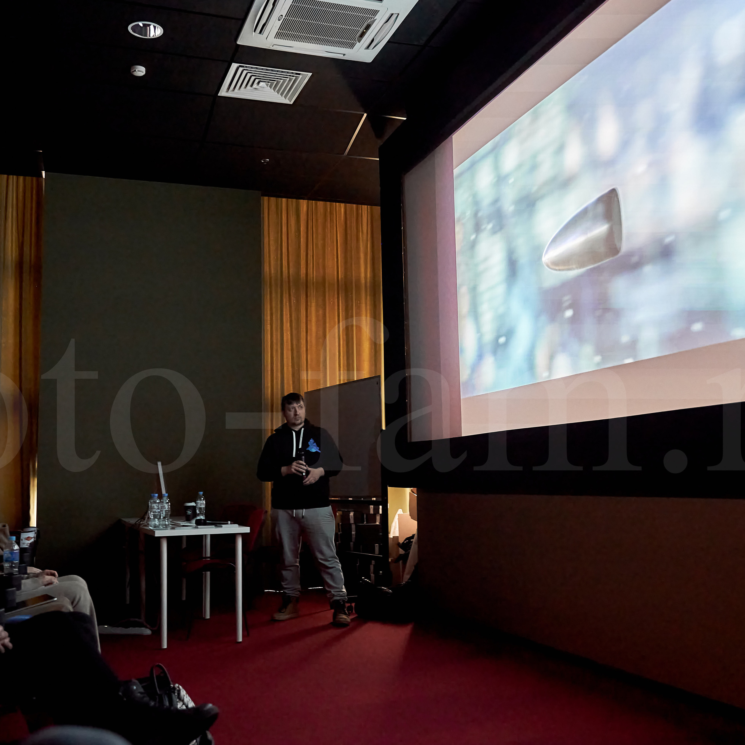 День открытых дверей в Московской школе кино. Reportage event photographer in Moscow Alexander Gladkiy