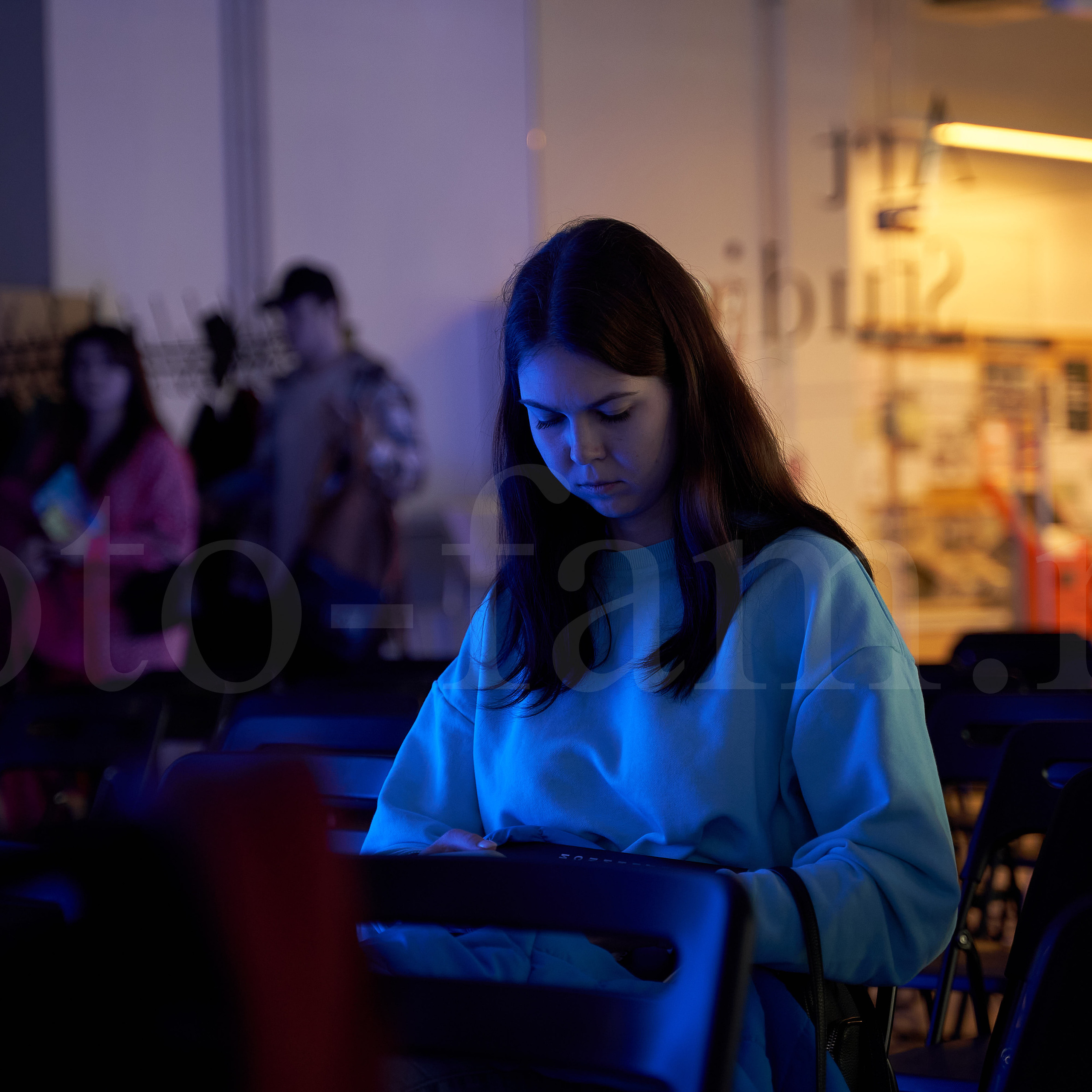 День открытых дверей в Московской школе кино. Reportage event photographer in Moscow Alexander Gladkiy