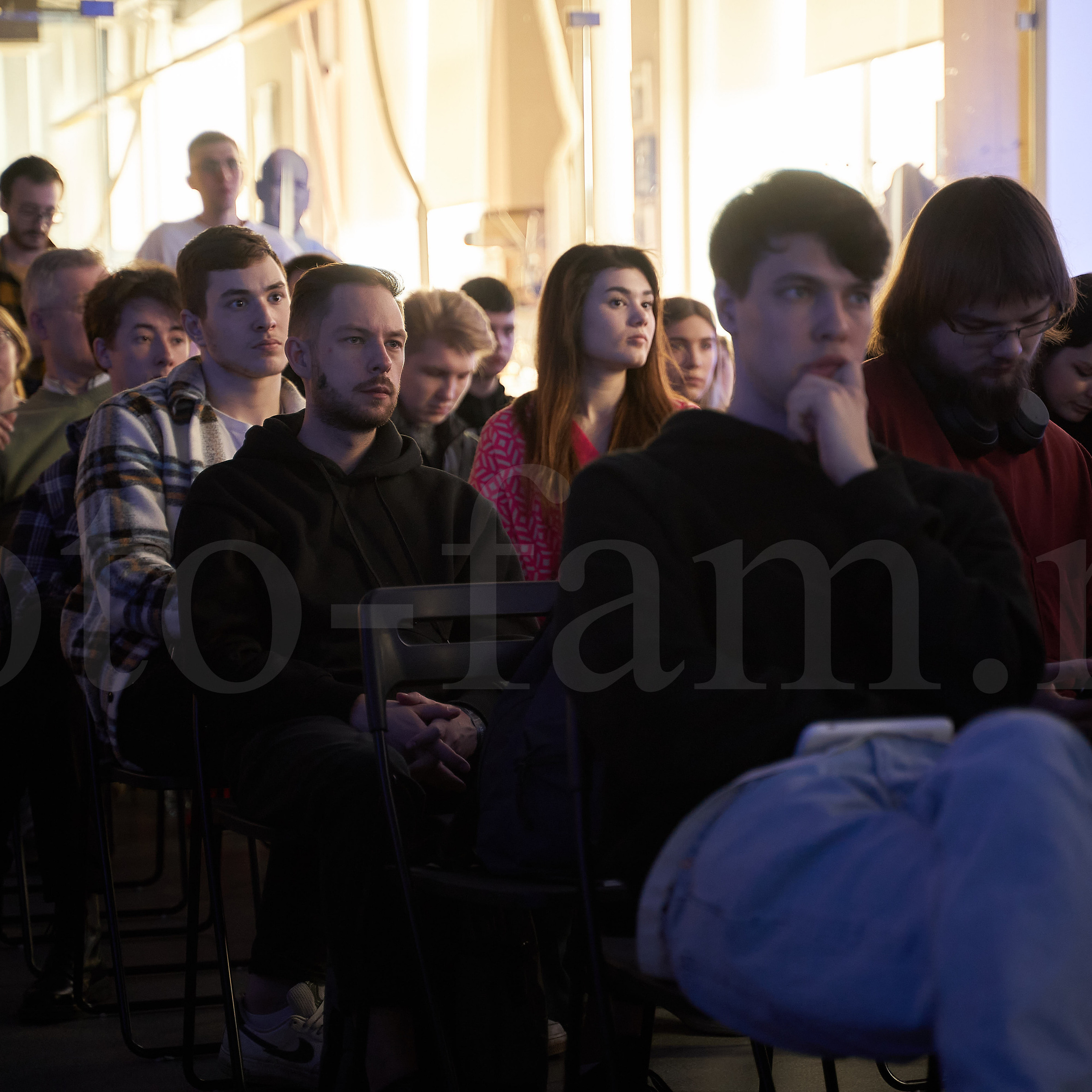 День открытых дверей в Московской школе кино. Reportage event photographer in Moscow Alexander Gladkiy