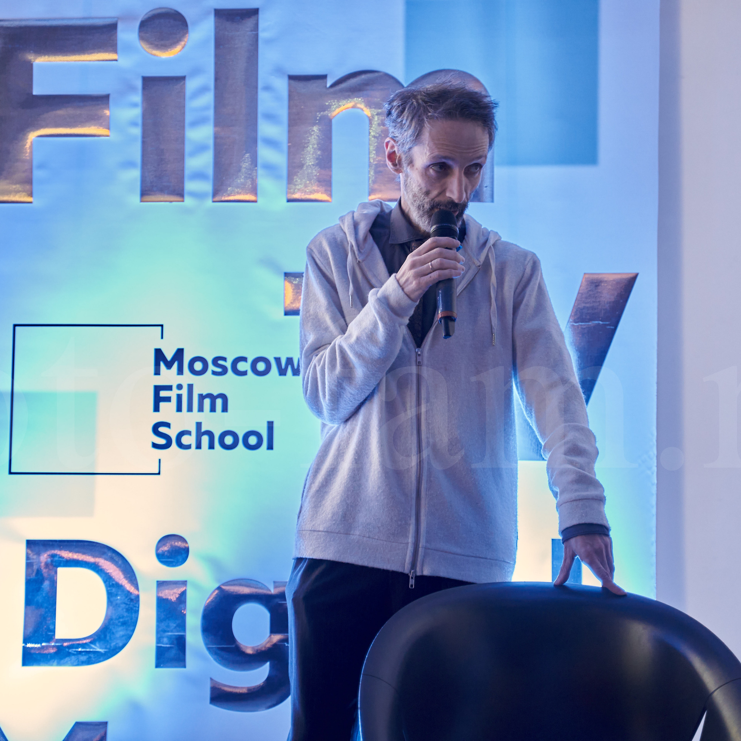 День открытых дверей в Московской школе кино. Reportage event photographer in Moscow Alexander Gladkiy