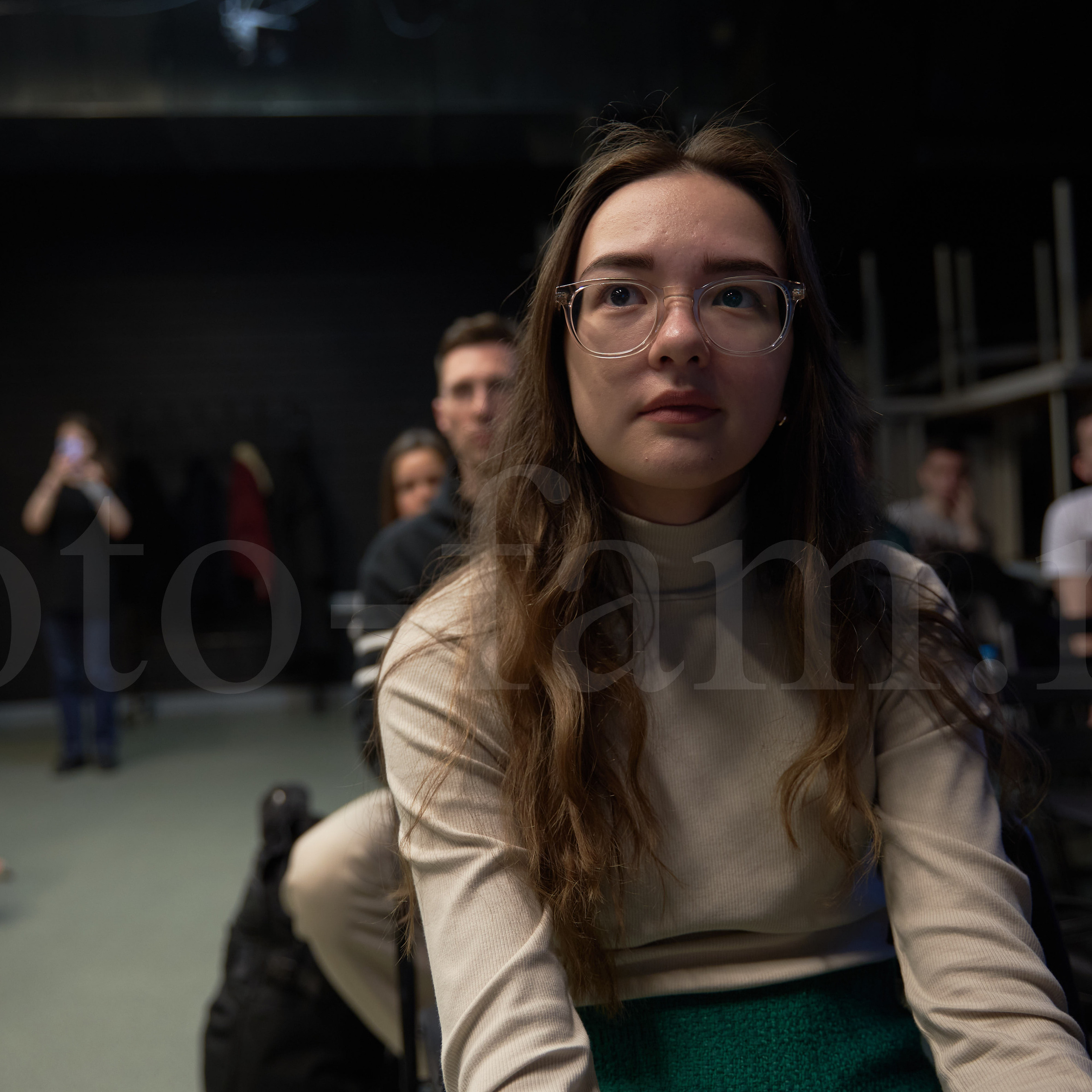 День открытых дверей в Московской школе кино. Reportage event photographer in Moscow Alexander Gladkiy