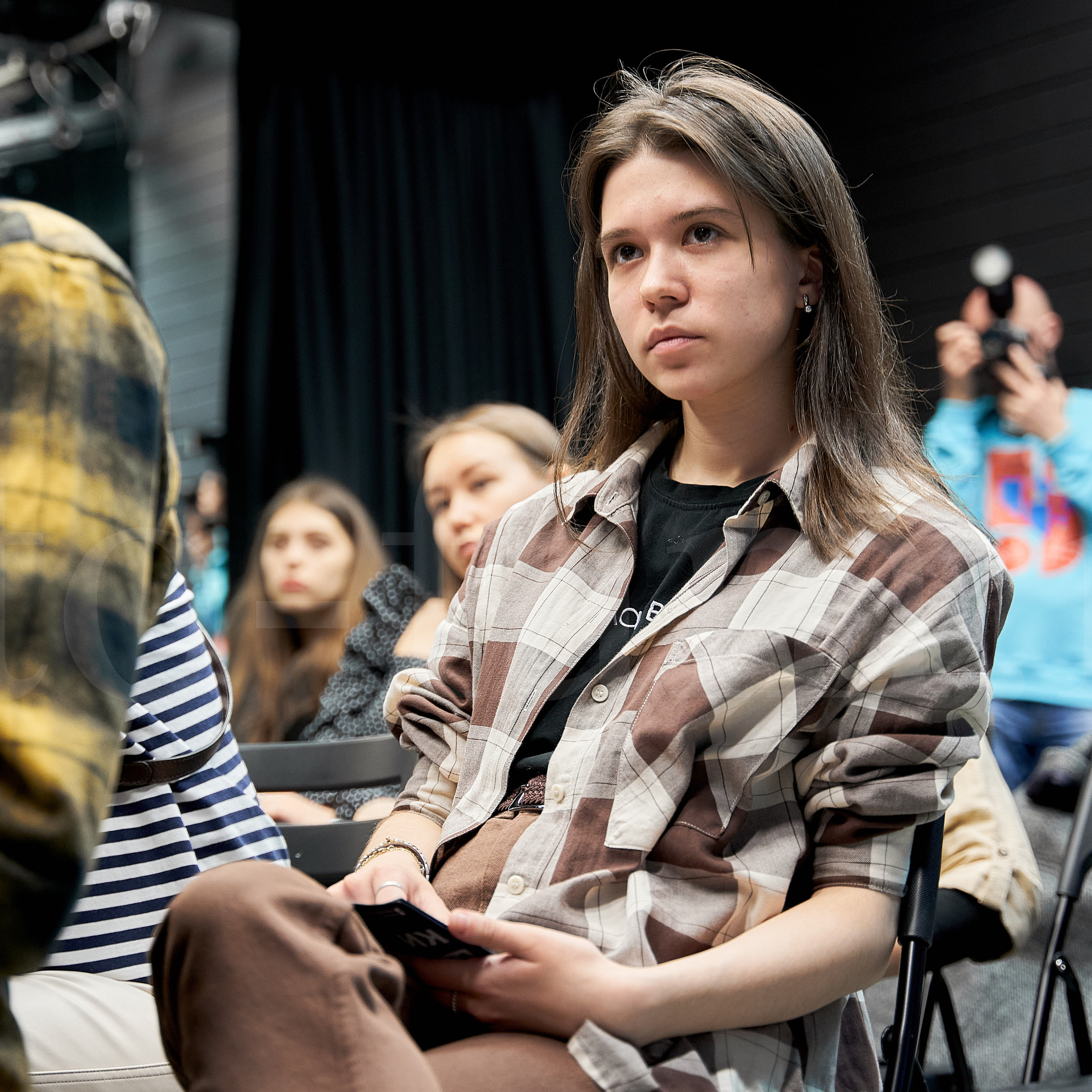 День открытых дверей в Московской школе кино. Reportage event photographer in Moscow Alexander Gladkiy